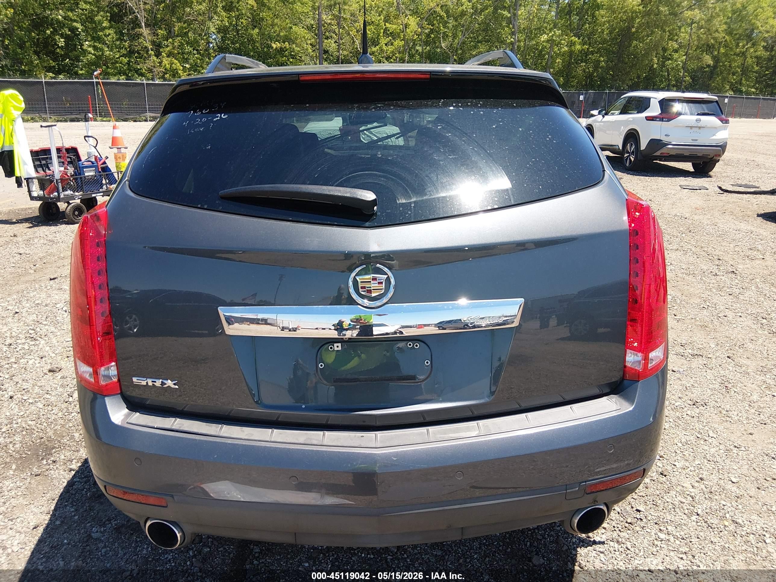 2011 Cadillac Srx Luxury Collection Gray vin: 3GYFNAEY0BS595809