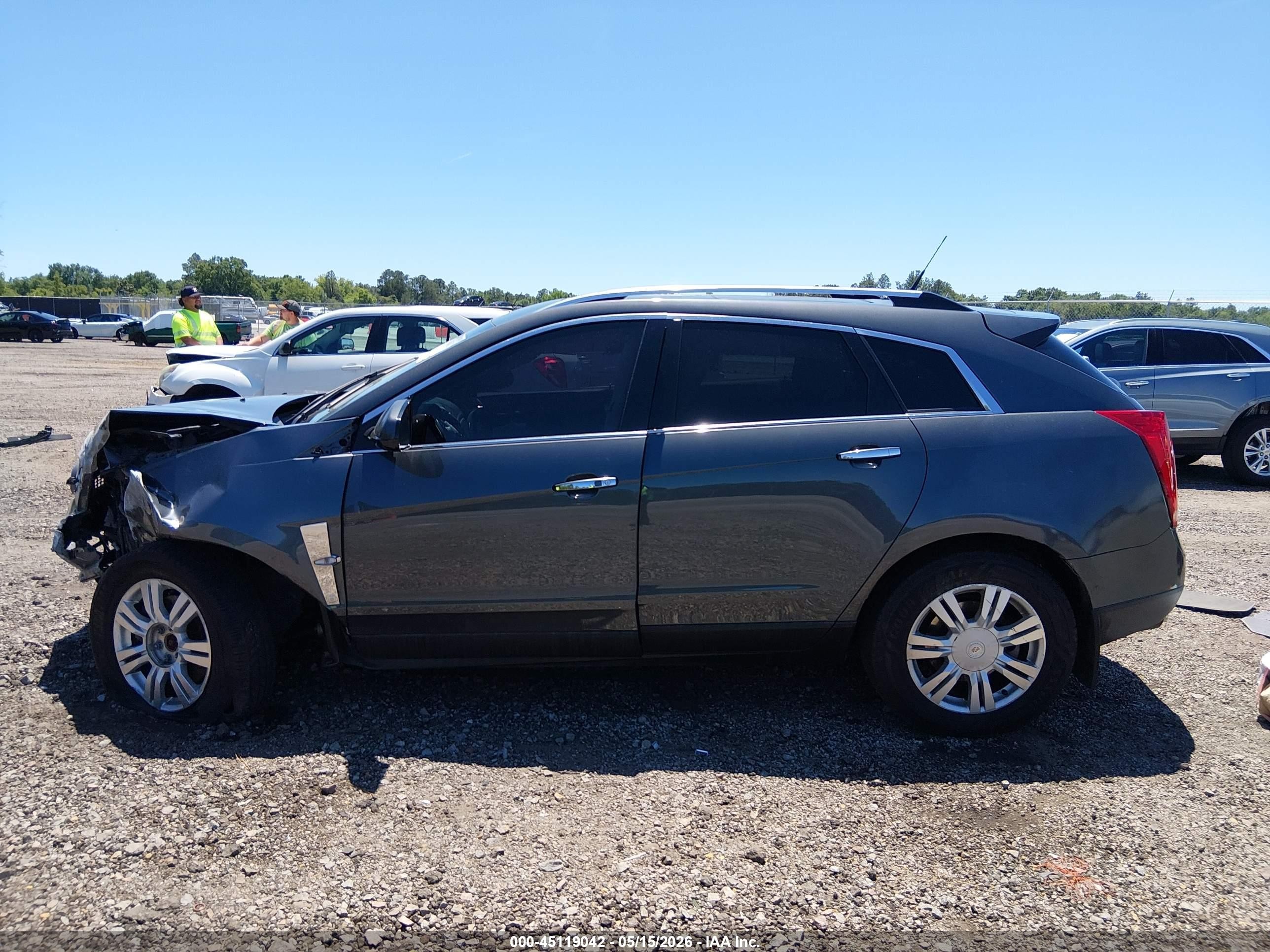 2011 Cadillac Srx Luxury Collection Gray vin: 3GYFNAEY0BS595809