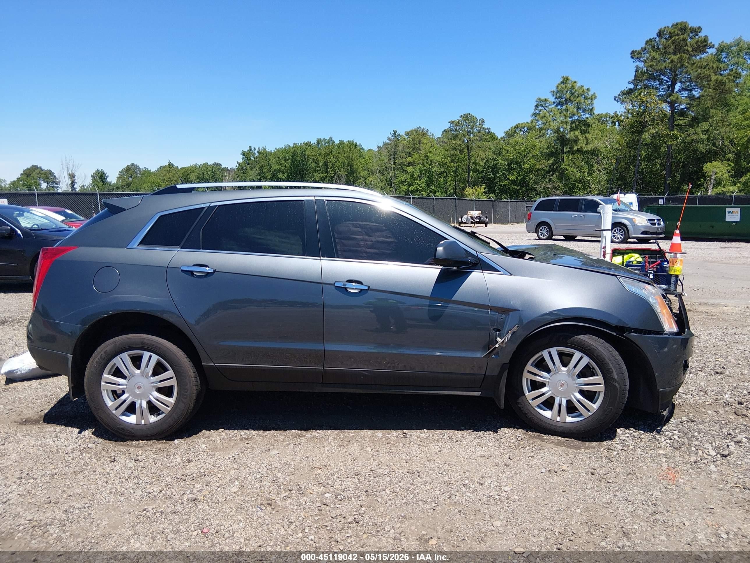 2011 Cadillac Srx Luxury Collection Gray vin: 3GYFNAEY0BS595809
