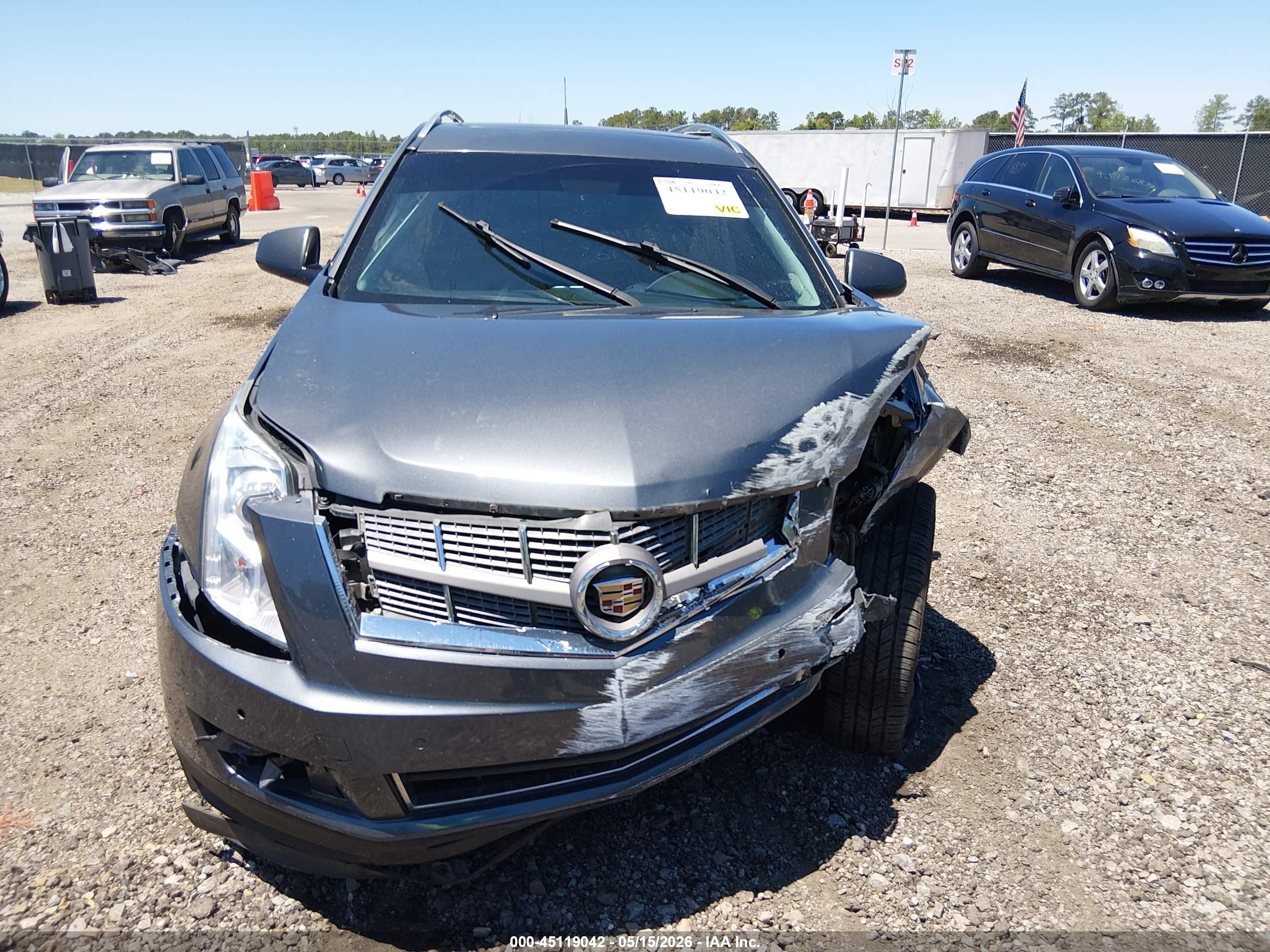 2011 Cadillac Srx Luxury Collection Gray vin: 3GYFNAEY0BS595809