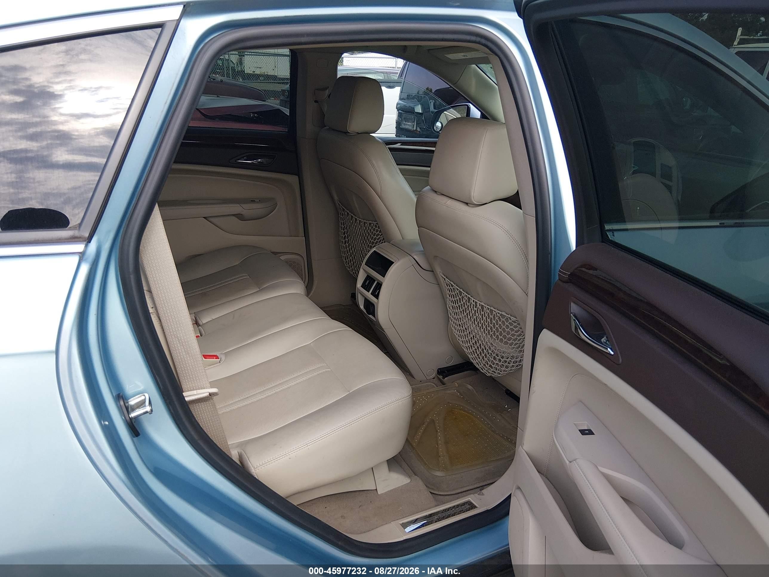2011 Cadillac Srx Luxury Collection Light Blue vin: 3GYFNAEY0BS613788