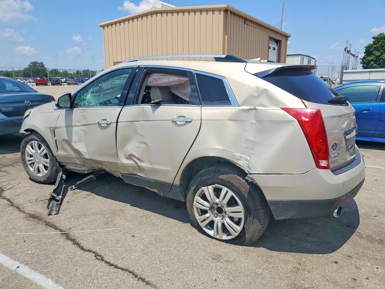 2011 Cadillac Srx Luxury Collection Beige vin: 3GYFNAEY0BS617730