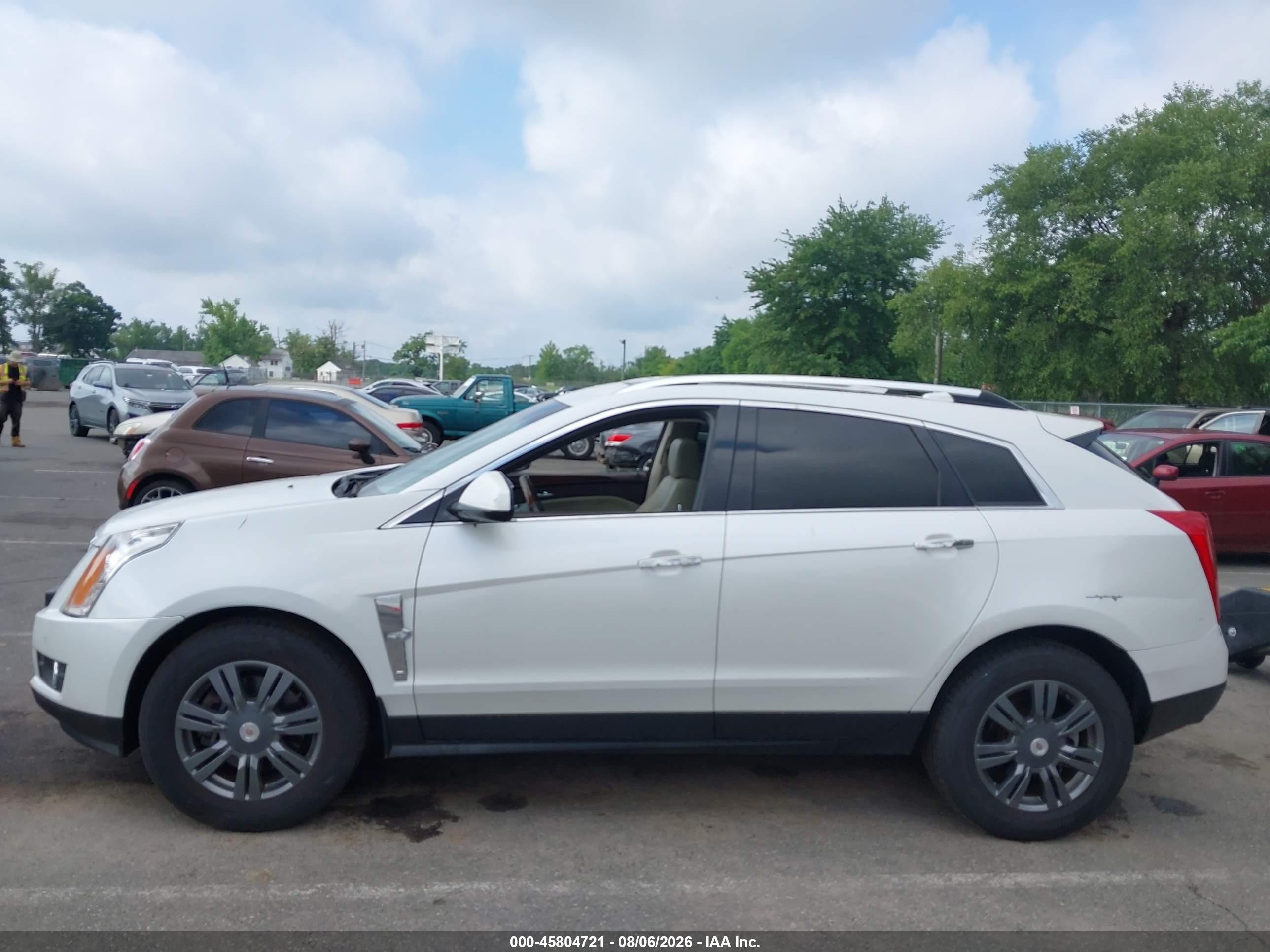 2011 Cadillac Srx Luxury Collection White vin: 3GYFNAEY0BS628808