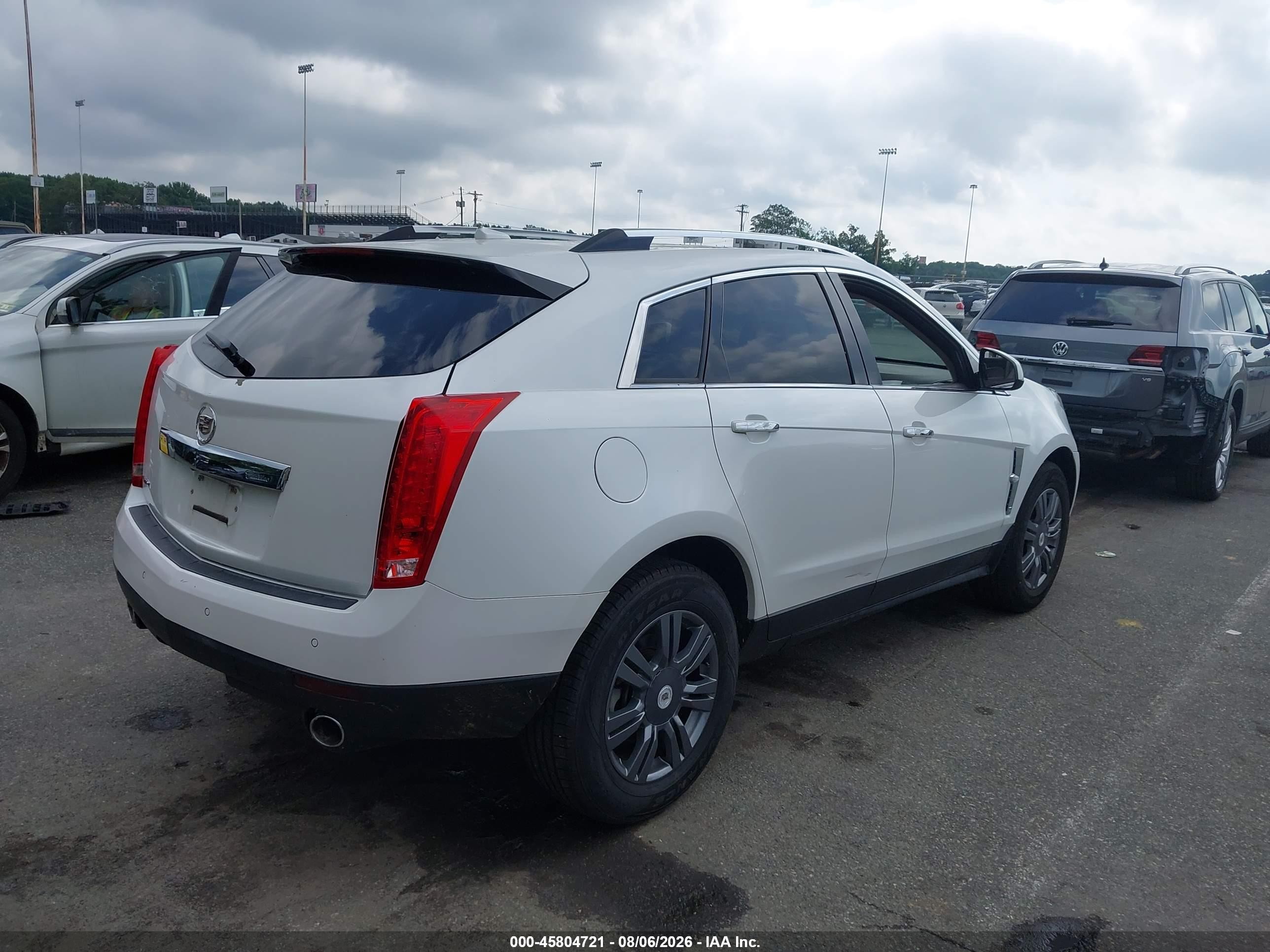 2011 Cadillac Srx Luxury Collection White vin: 3GYFNAEY0BS628808