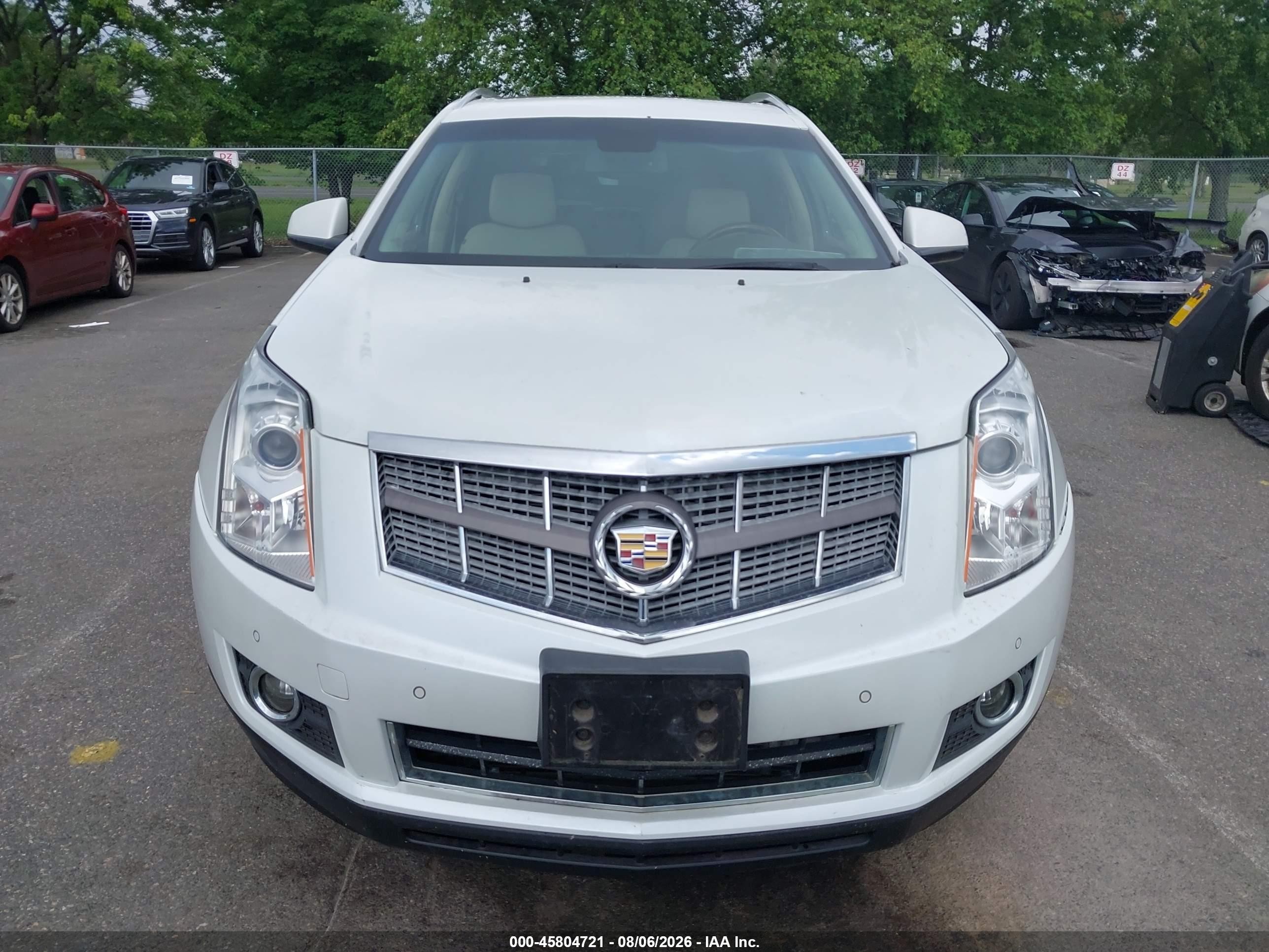 2011 Cadillac Srx Luxury Collection White vin: 3GYFNAEY0BS628808