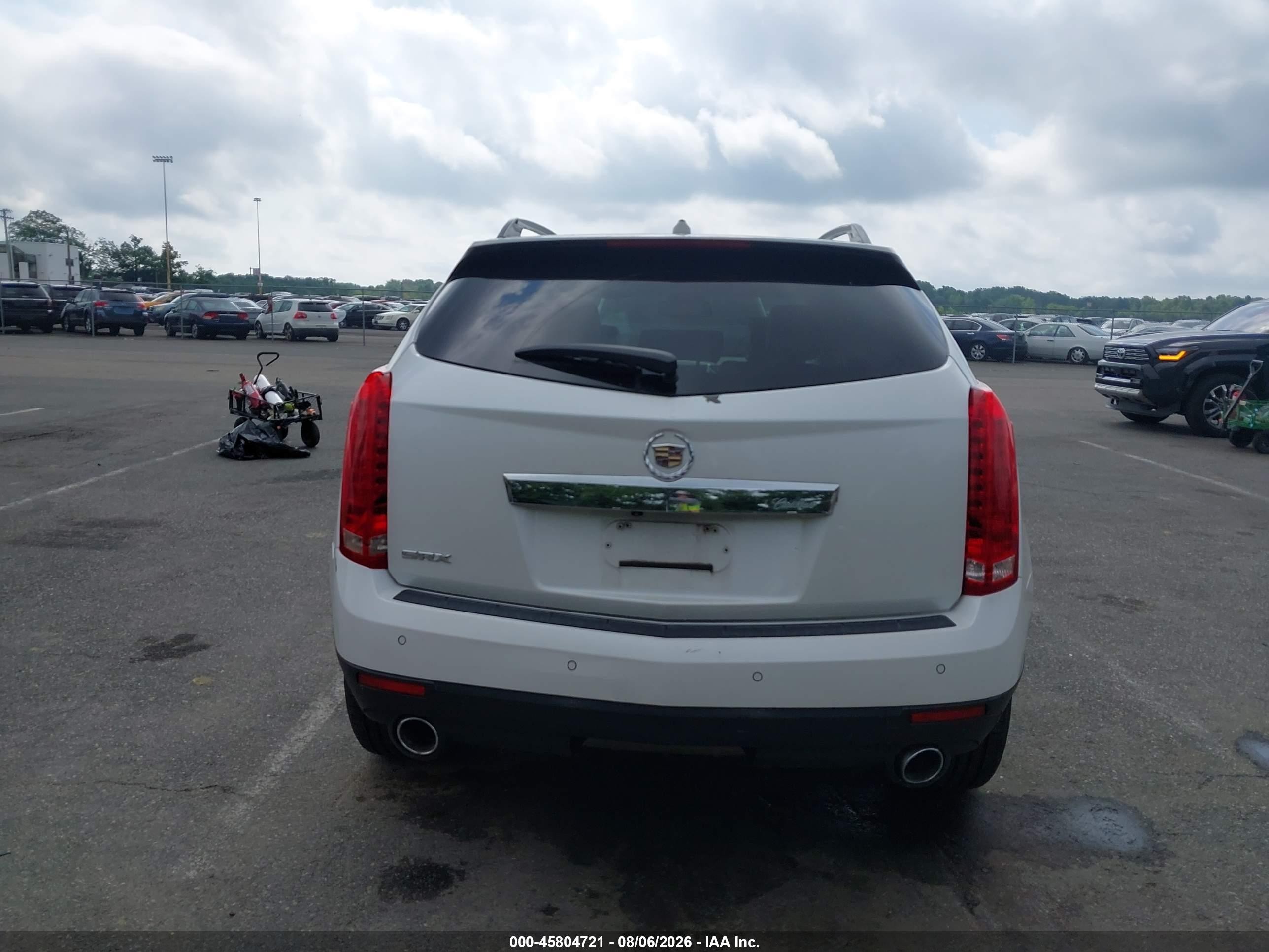 2011 Cadillac Srx Luxury Collection White vin: 3GYFNAEY0BS628808