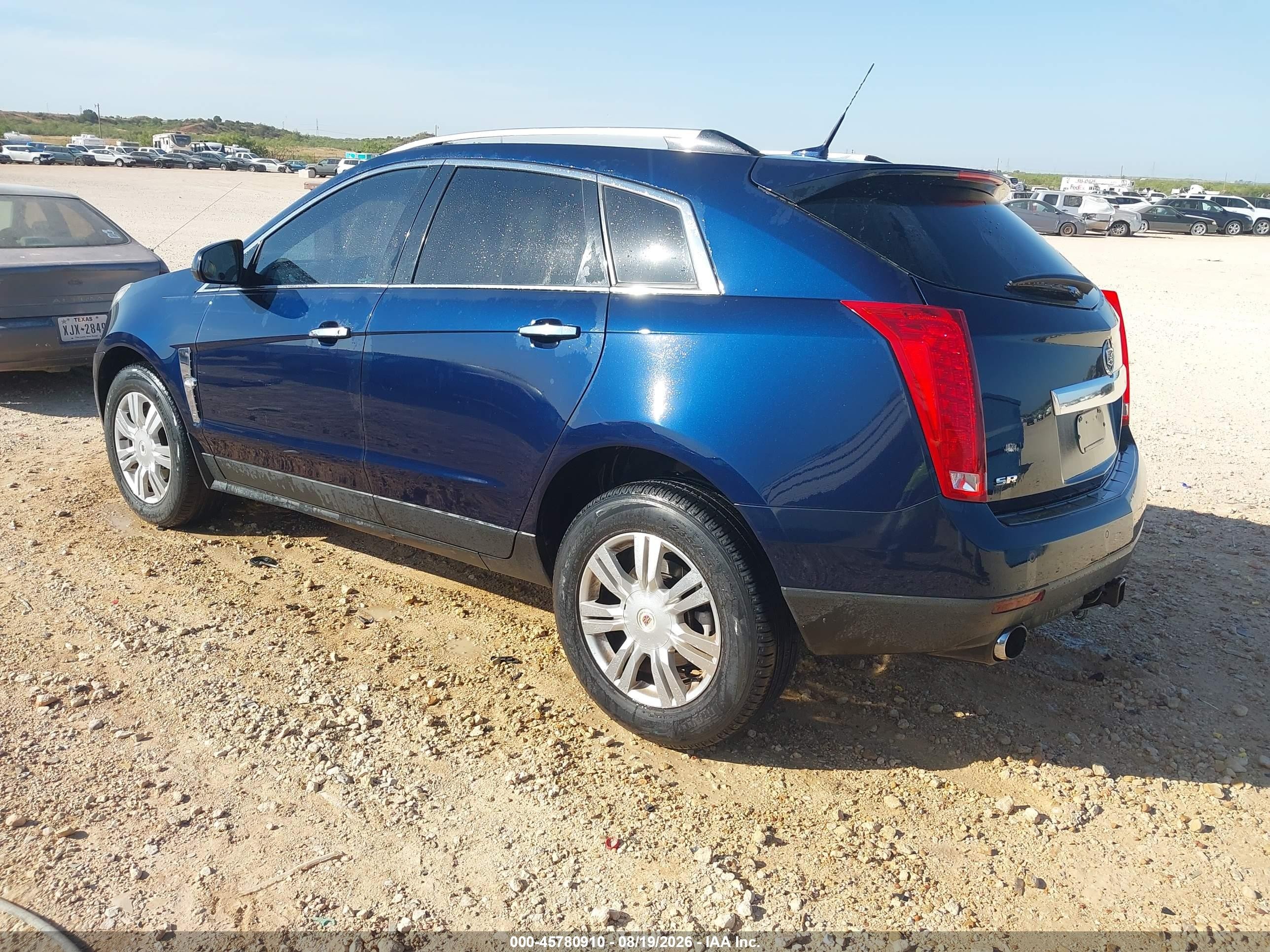 2010 Cadillac Srx Luxury Collection Blue vin: 3GYFNAEY1AS521927
