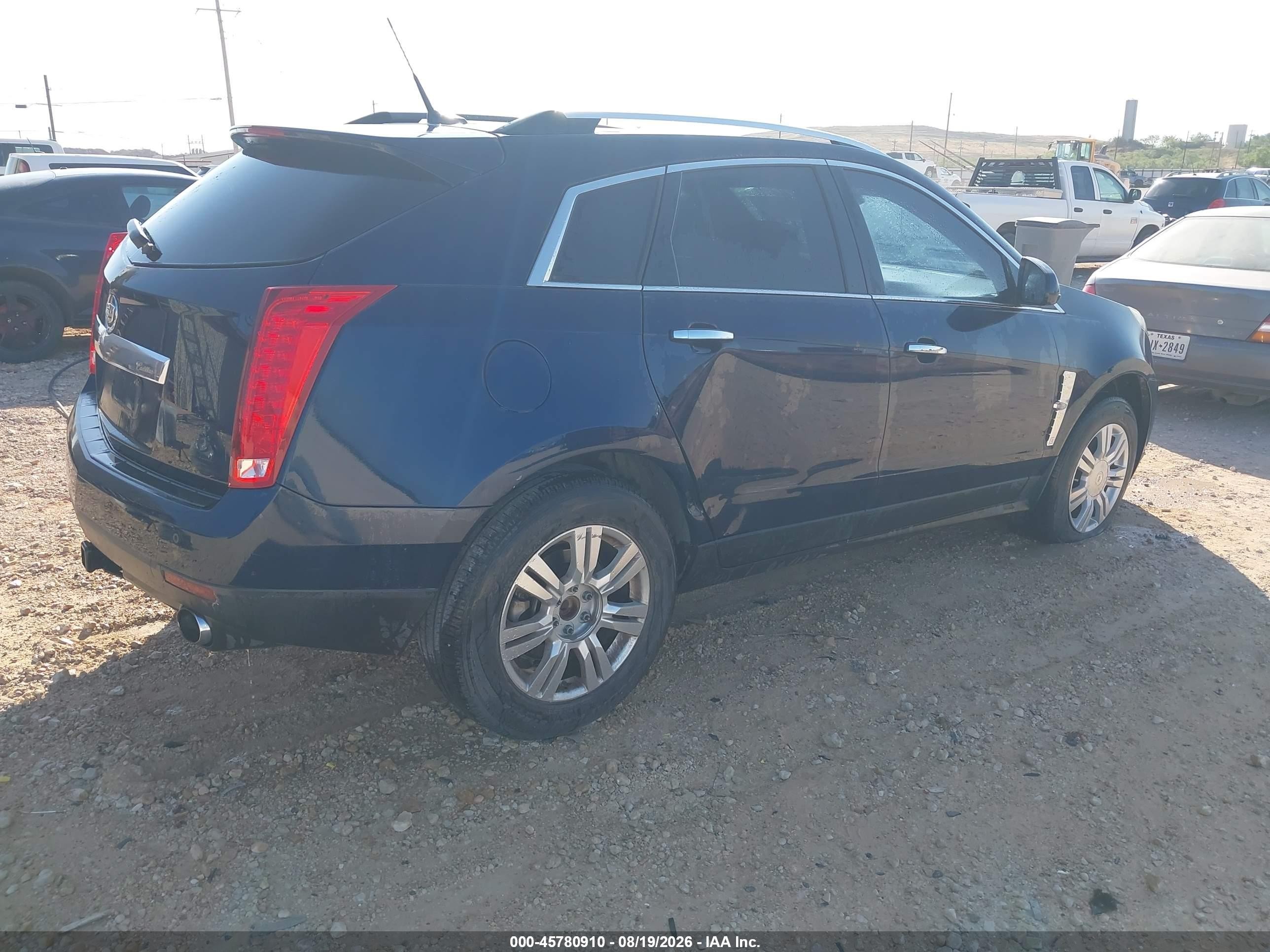 2010 Cadillac Srx Luxury Collection Blue vin: 3GYFNAEY1AS521927
