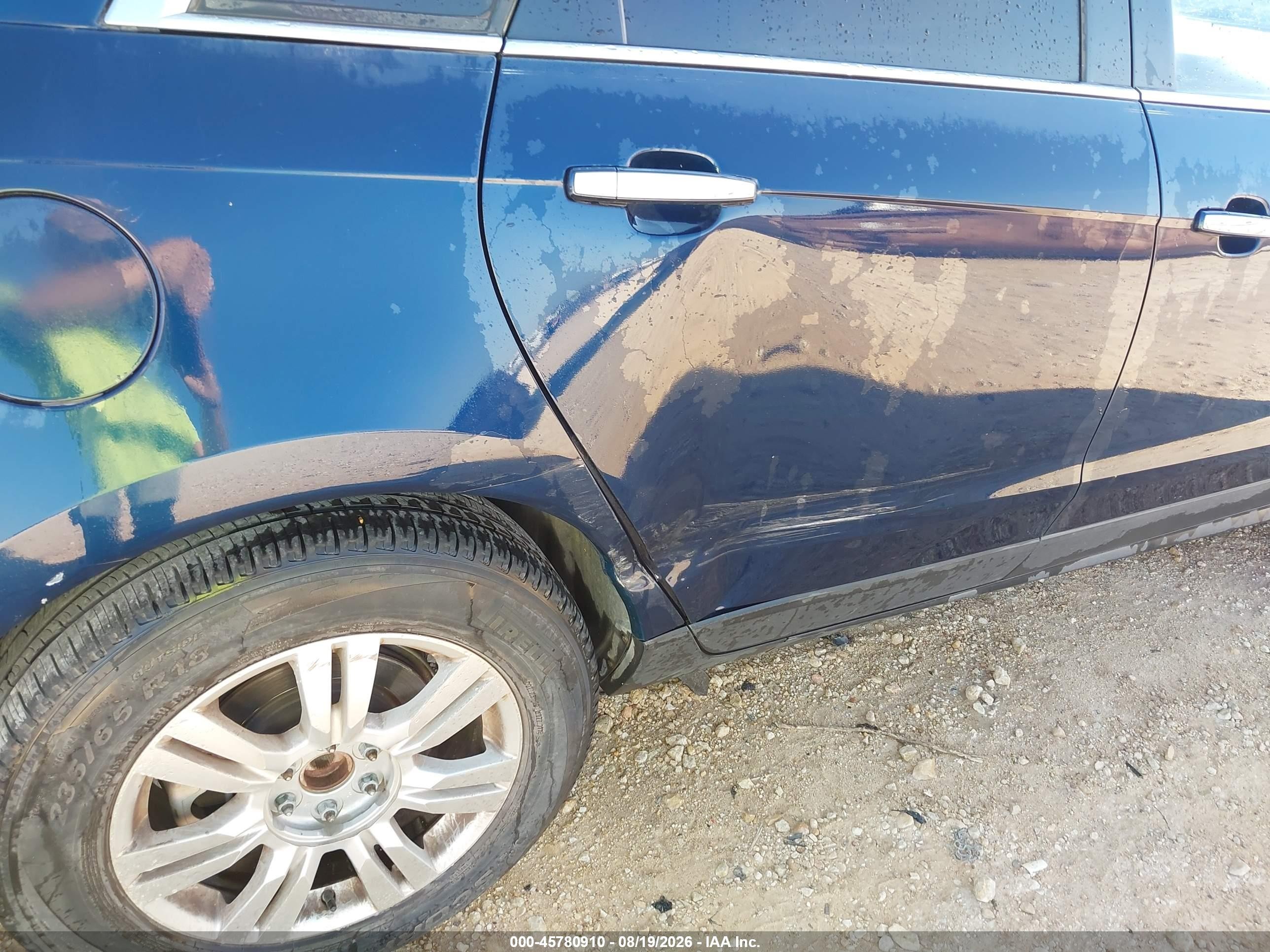 2010 Cadillac Srx Luxury Collection Blue vin: 3GYFNAEY1AS521927