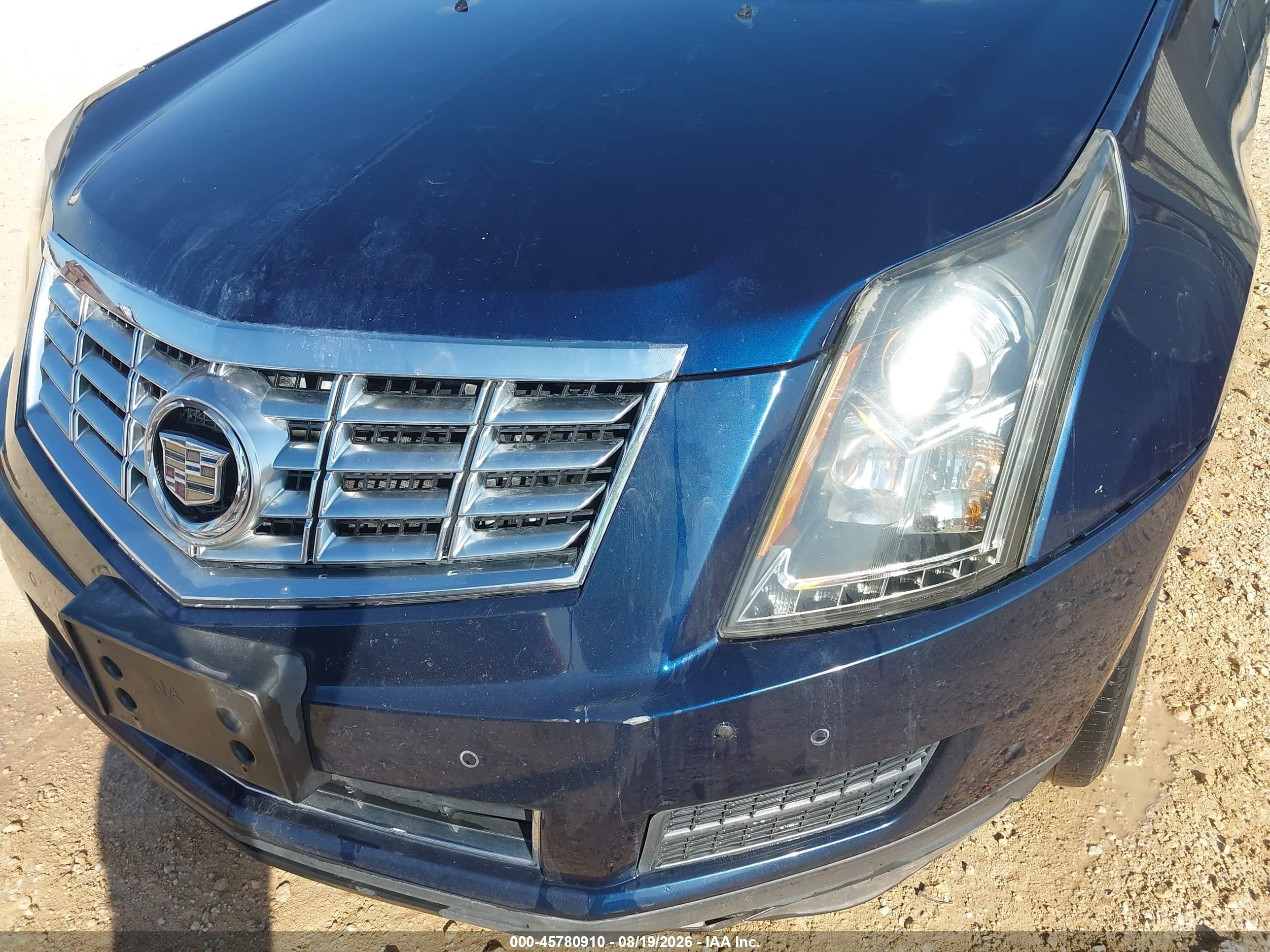2010 Cadillac Srx Luxury Collection Blue vin: 3GYFNAEY1AS521927