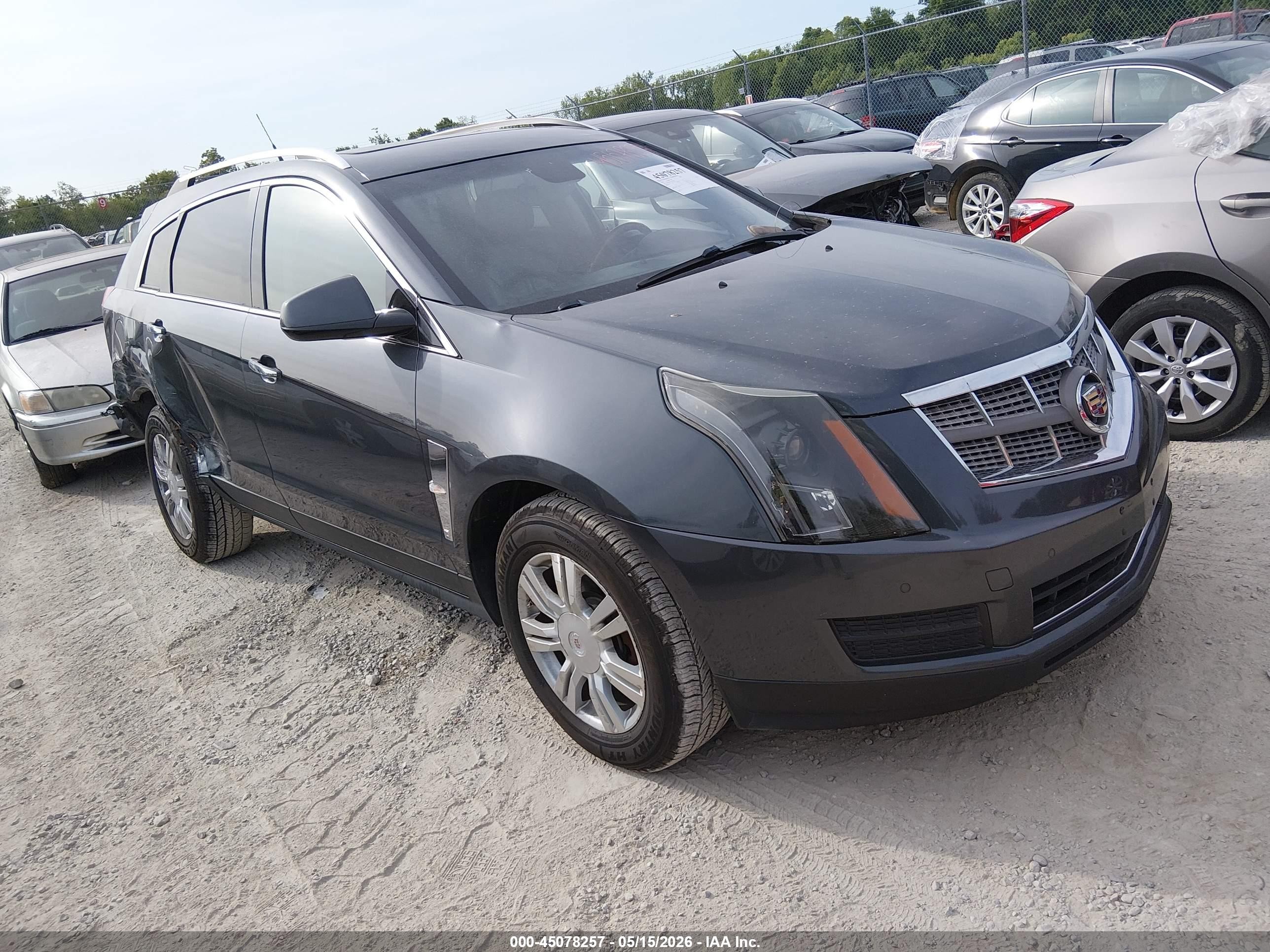2010 Cadillac Srx Luxury Collection Gray vin: 3GYFNAEY1AS553681