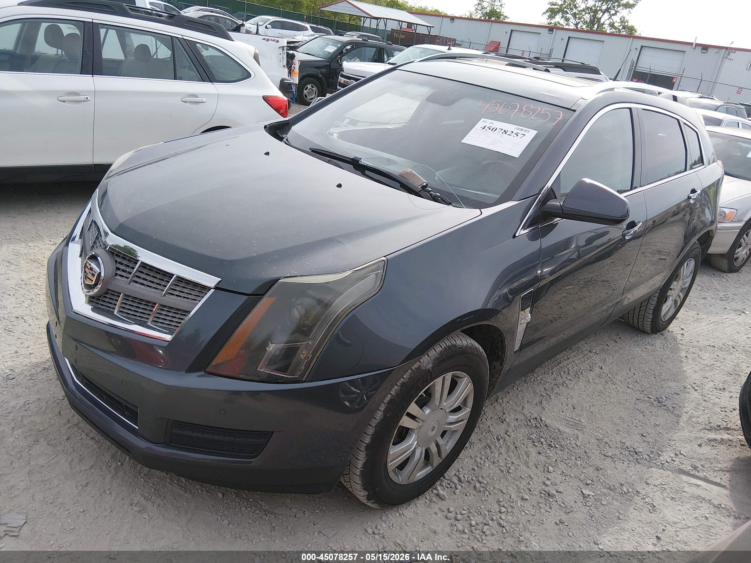 2010 Cadillac Srx Luxury Collection Gray vin: 3GYFNAEY1AS553681