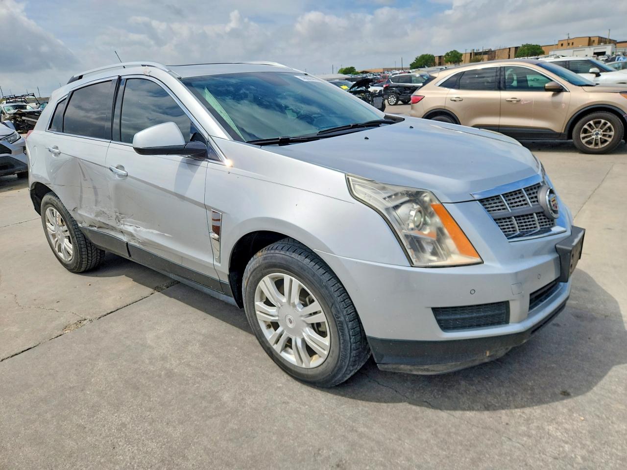2010 Cadillac Srx Luxury Collection Silver vin: 3GYFNAEY1AS652047