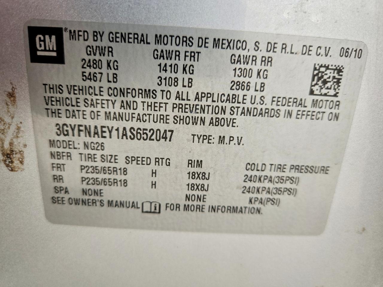 2010 Cadillac Srx Luxury Collection Silver vin: 3GYFNAEY1AS652047