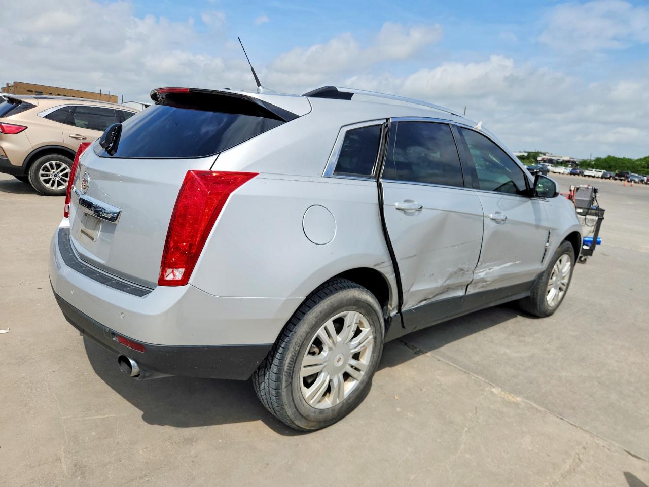 2010 Cadillac Srx Luxury Collection Silver vin: 3GYFNAEY1AS652047