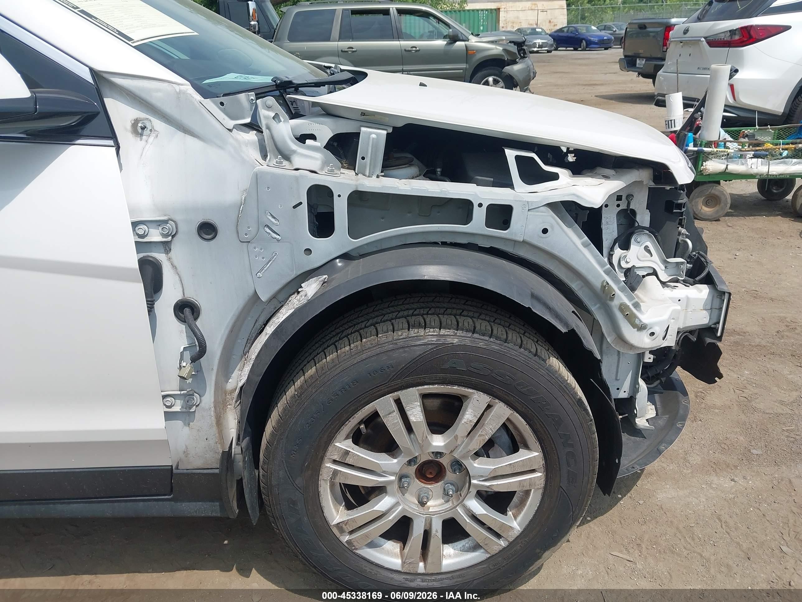 2010 Cadillac Srx Luxury Collection White vin: 3GYFNAEY1AS657149