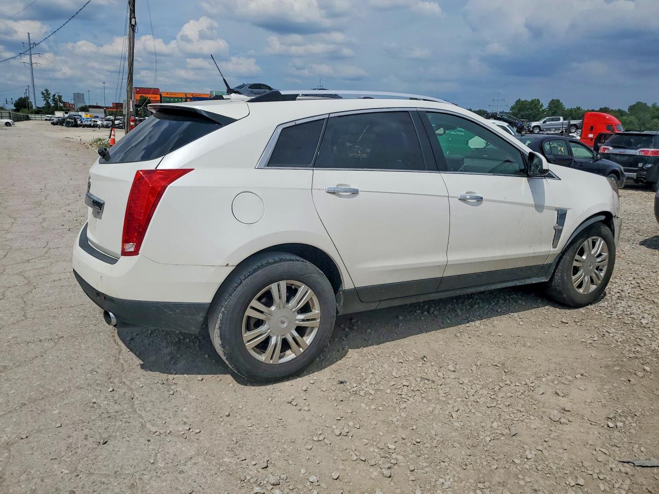 2011 Cadillac Srx Luxury Collection White vin: 3GYFNAEY1BS518611