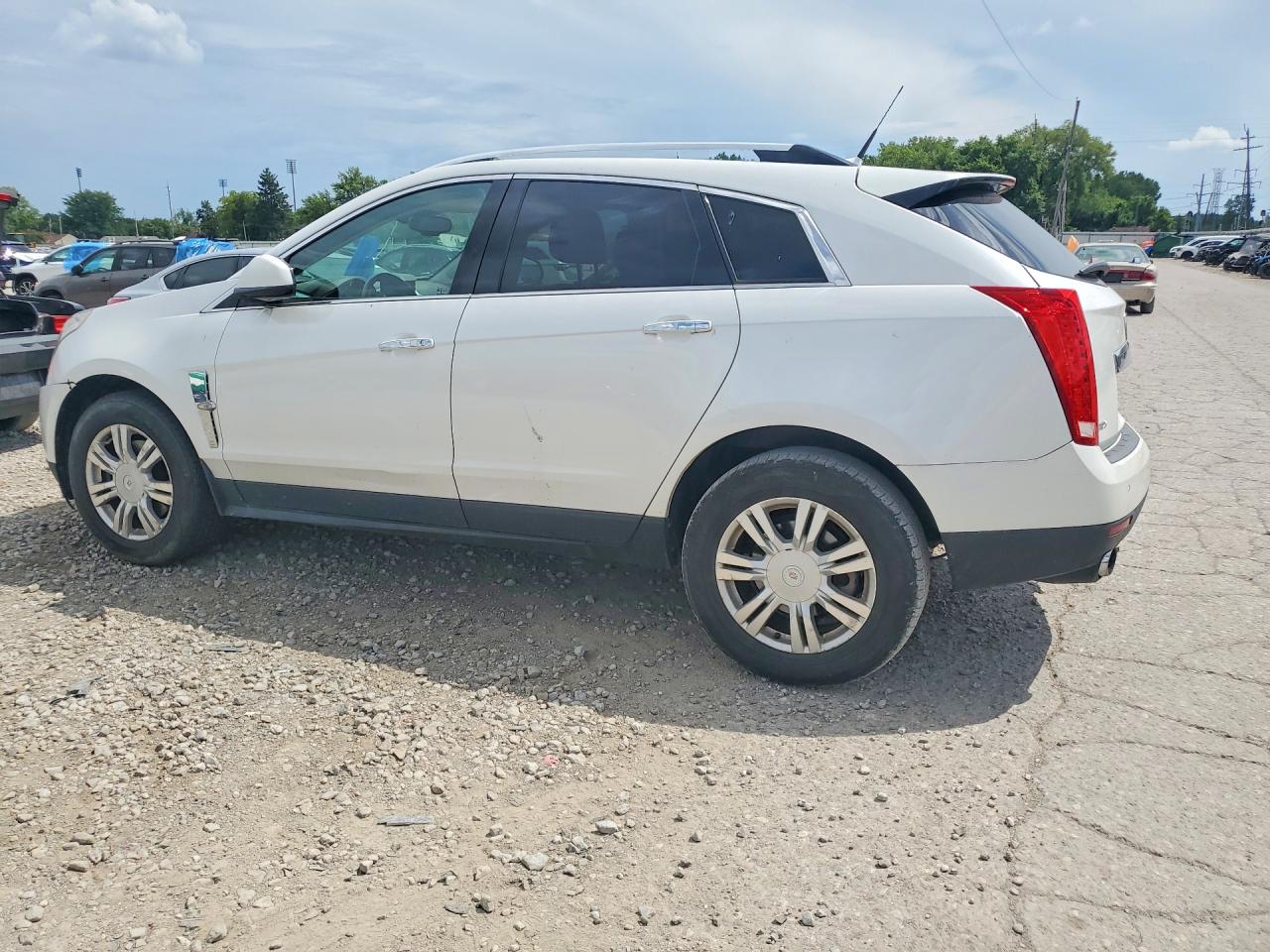 2011 Cadillac Srx Luxury Collection White vin: 3GYFNAEY1BS518611
