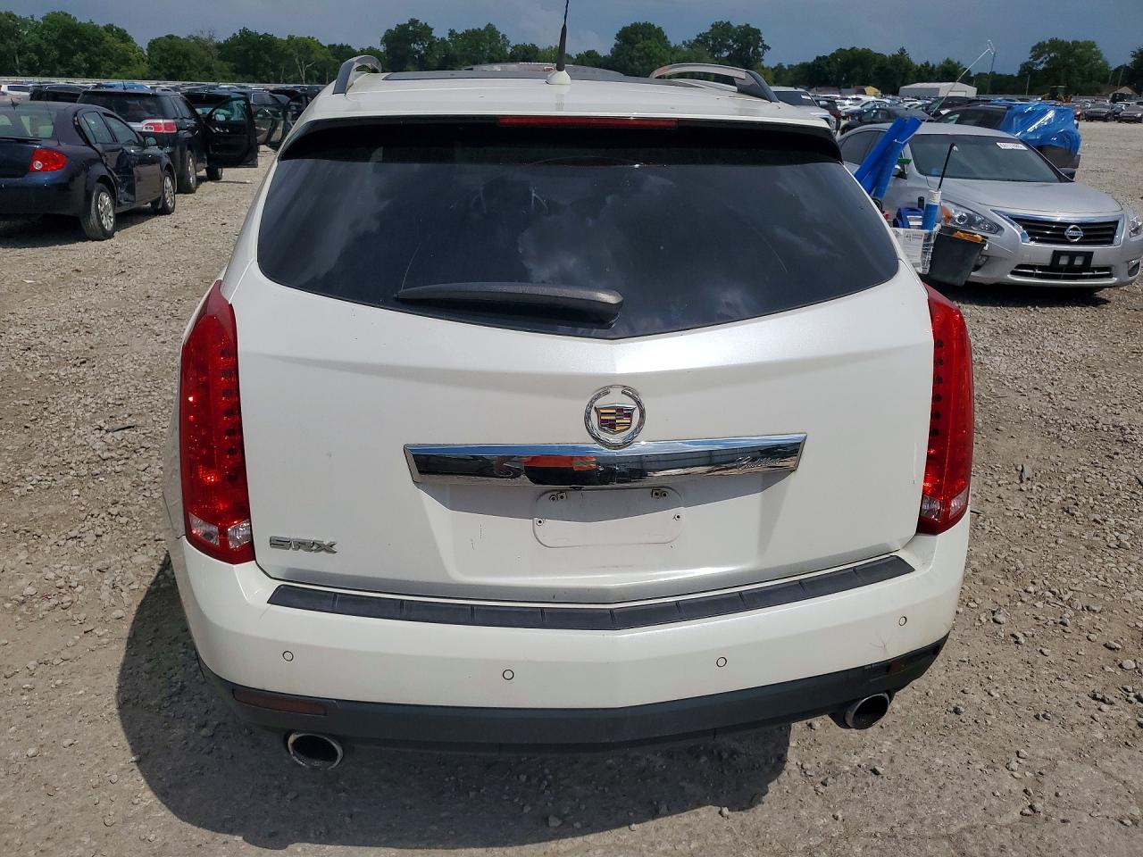 2011 Cadillac Srx Luxury Collection White vin: 3GYFNAEY1BS518611