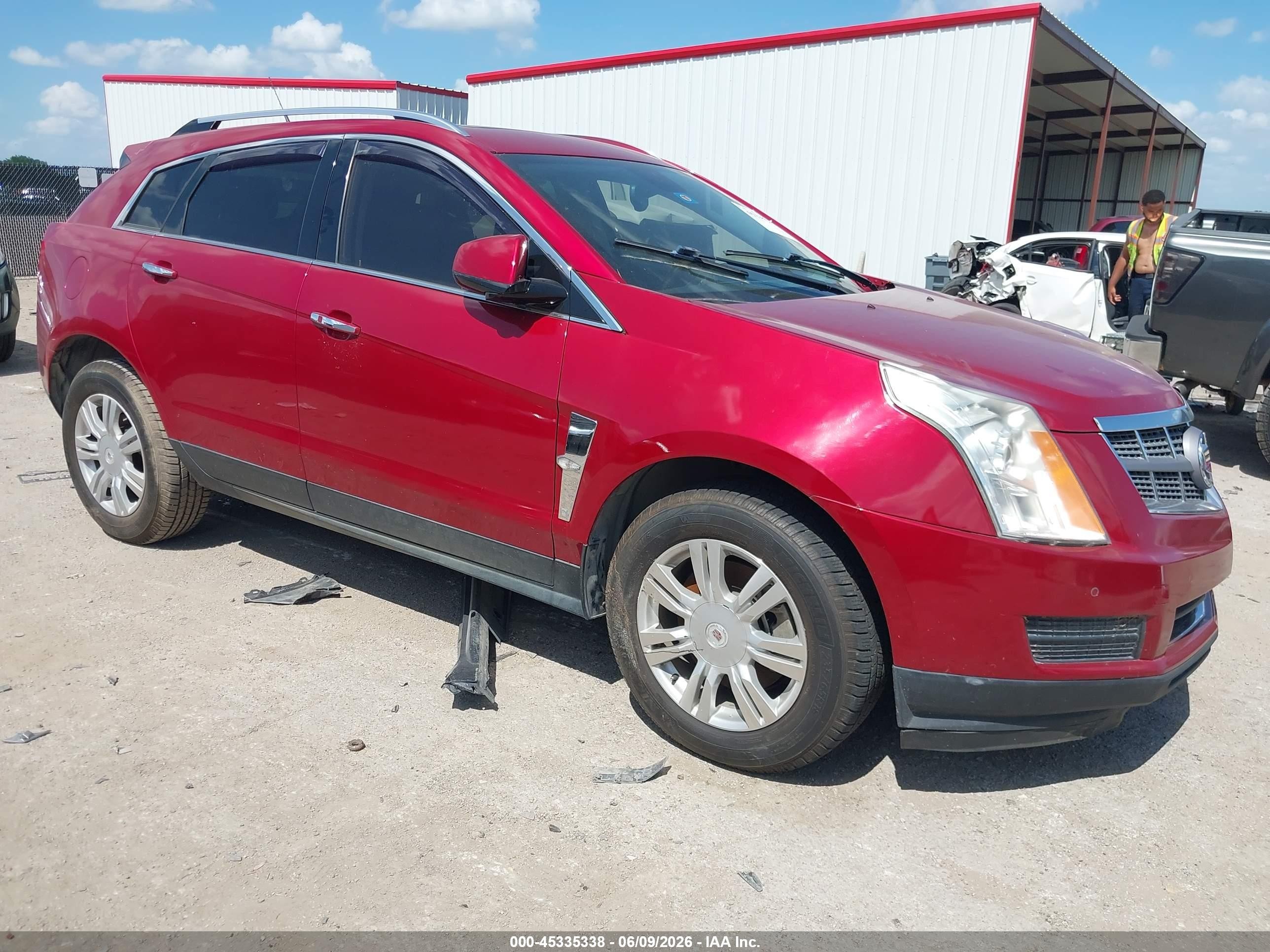 2011 Cadillac Srx Luxury Collection Red vin: 3GYFNAEY1BS529107