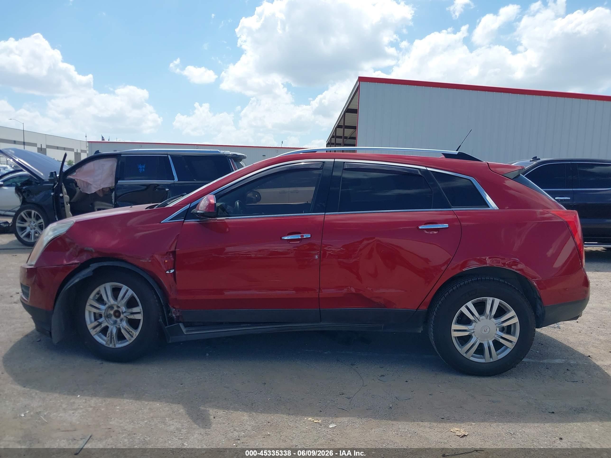 2011 Cadillac Srx Luxury Collection Red vin: 3GYFNAEY1BS529107