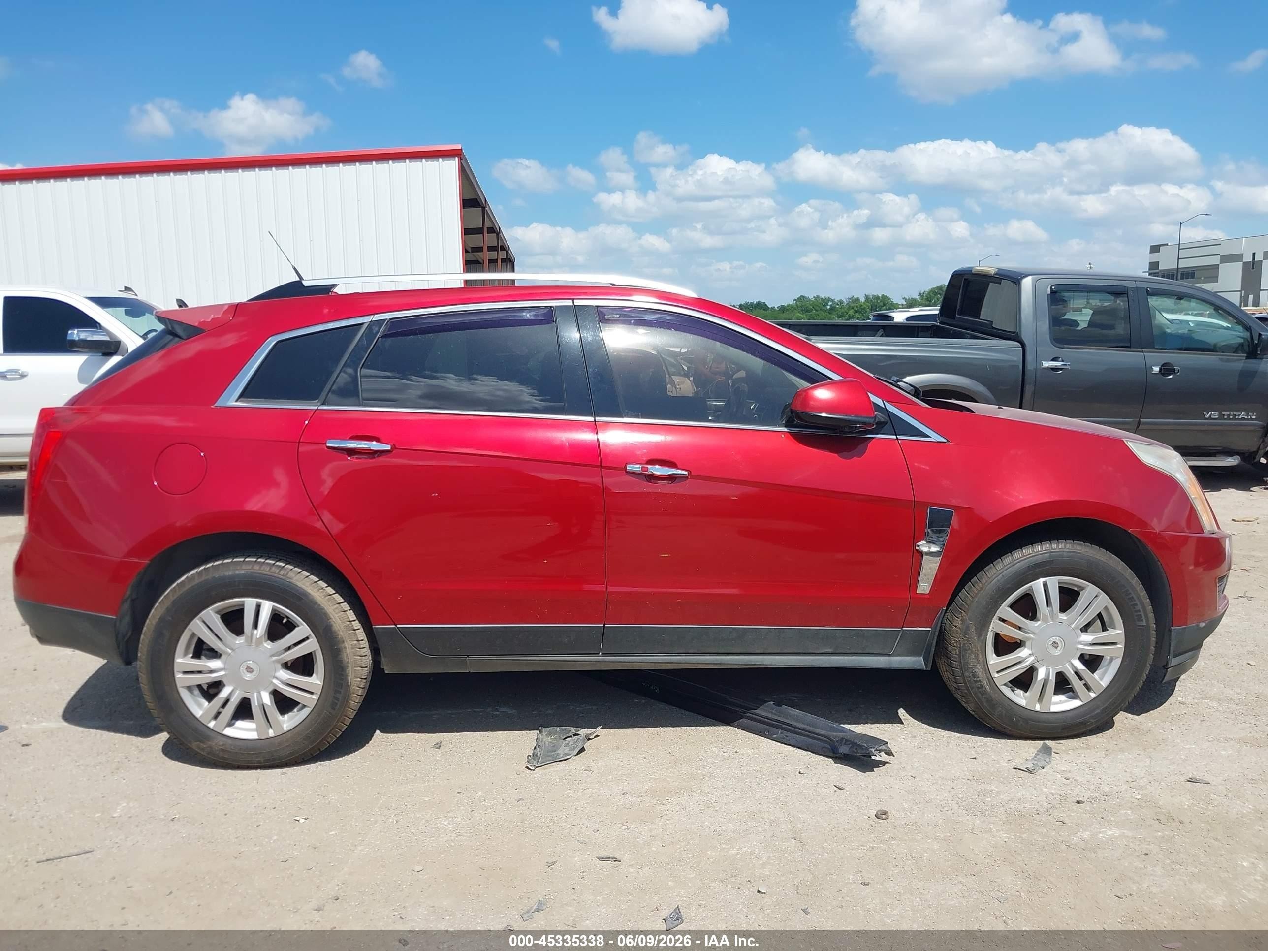 2011 Cadillac Srx Luxury Collection Red vin: 3GYFNAEY1BS529107