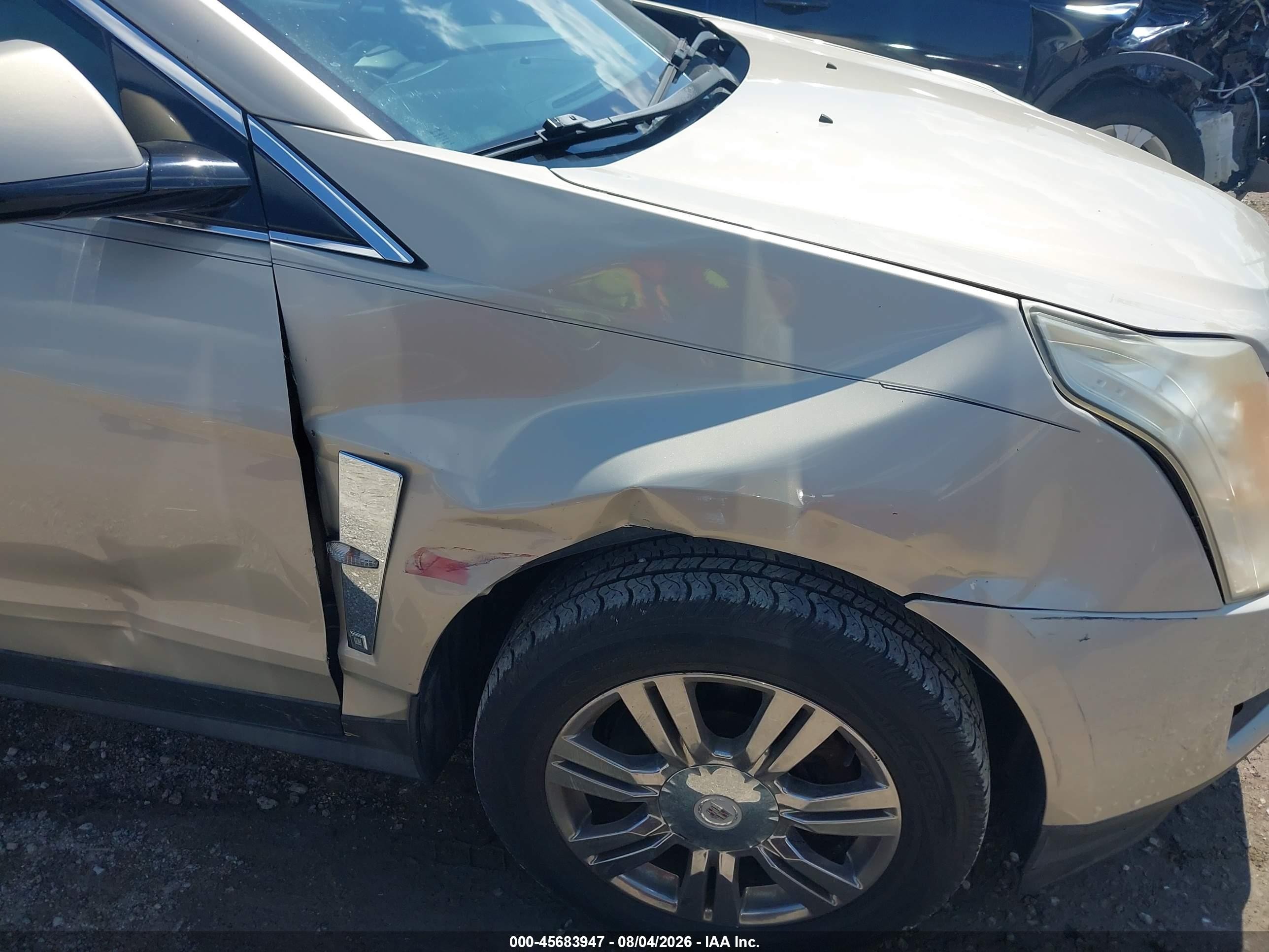 2011 Cadillac Srx Luxury Collection Cream vin: 3GYFNAEY1BS547199