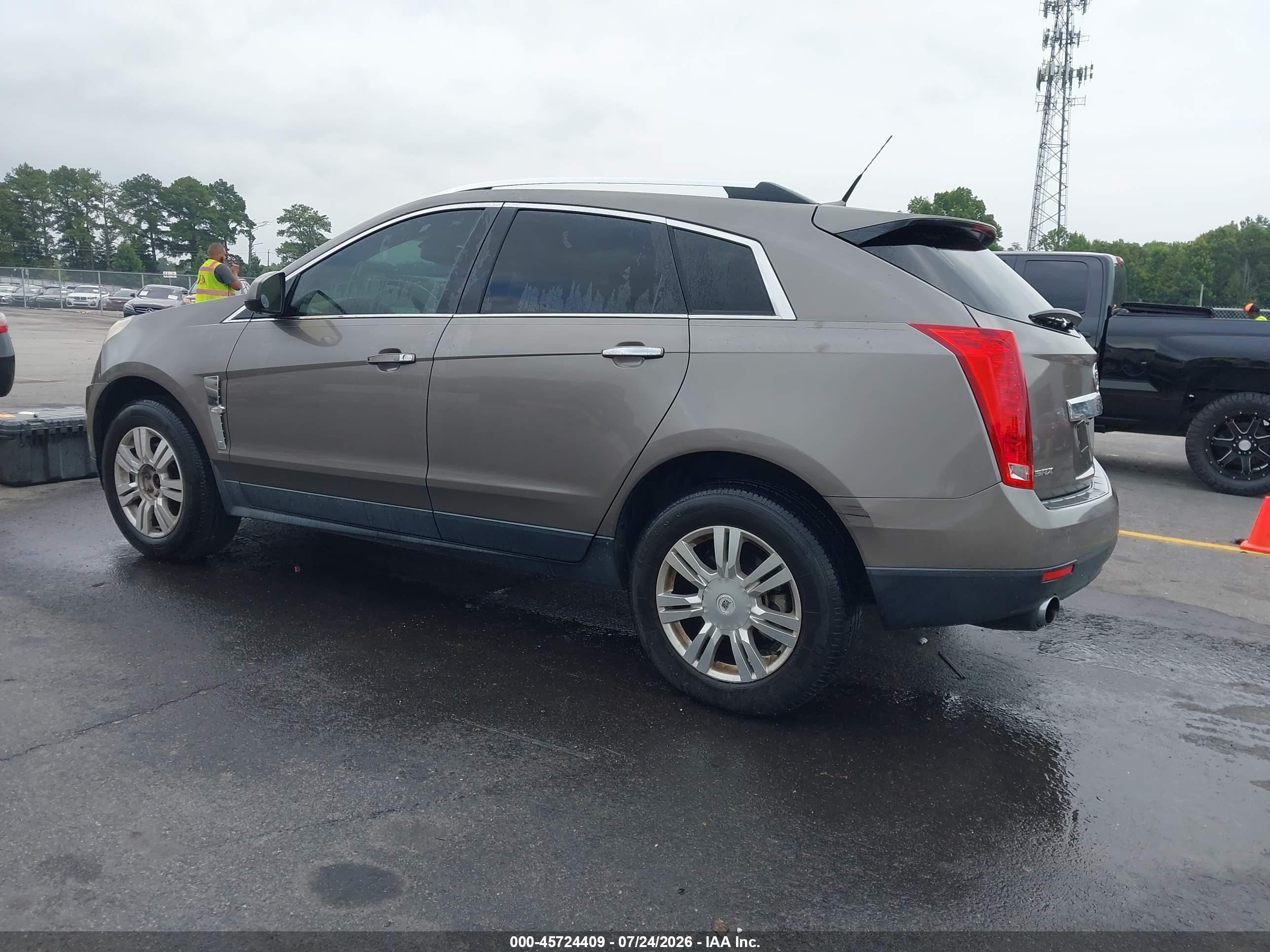 2011 Cadillac Srx Luxury Collection Brown vin: 3GYFNAEY1BS550121