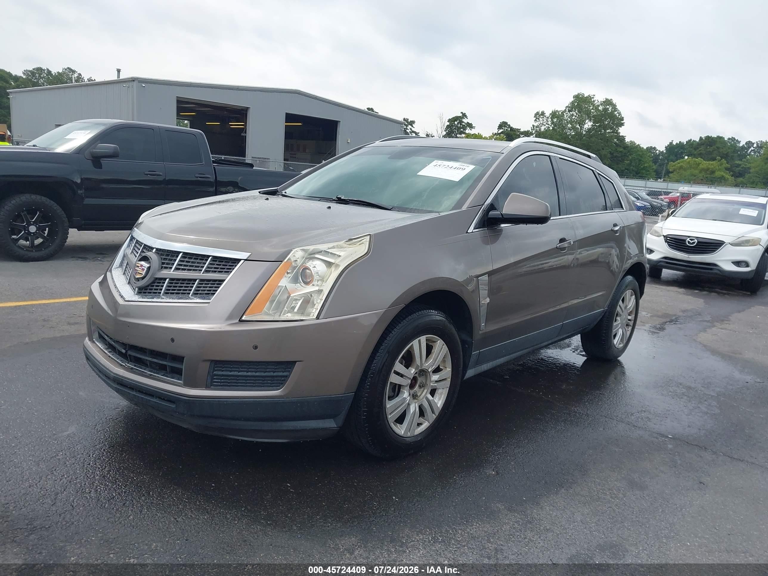 2011 Cadillac Srx Luxury Collection Brown vin: 3GYFNAEY1BS550121