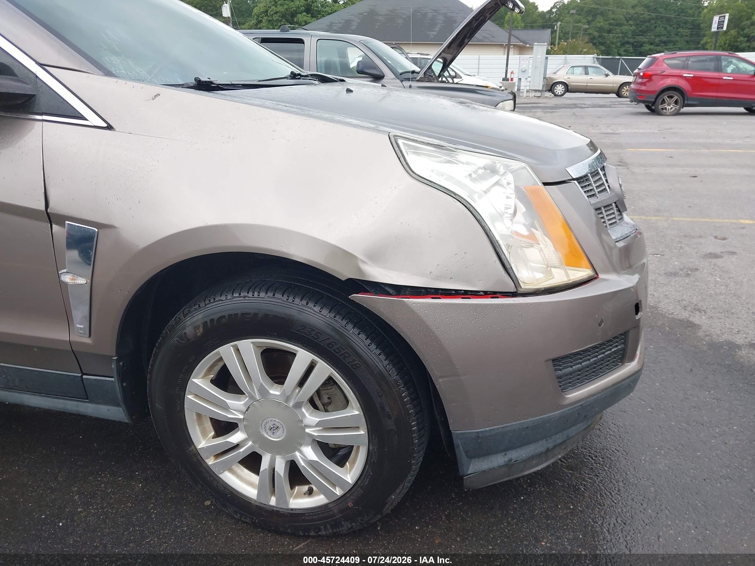 2011 Cadillac Srx Luxury Collection Brown vin: 3GYFNAEY1BS550121