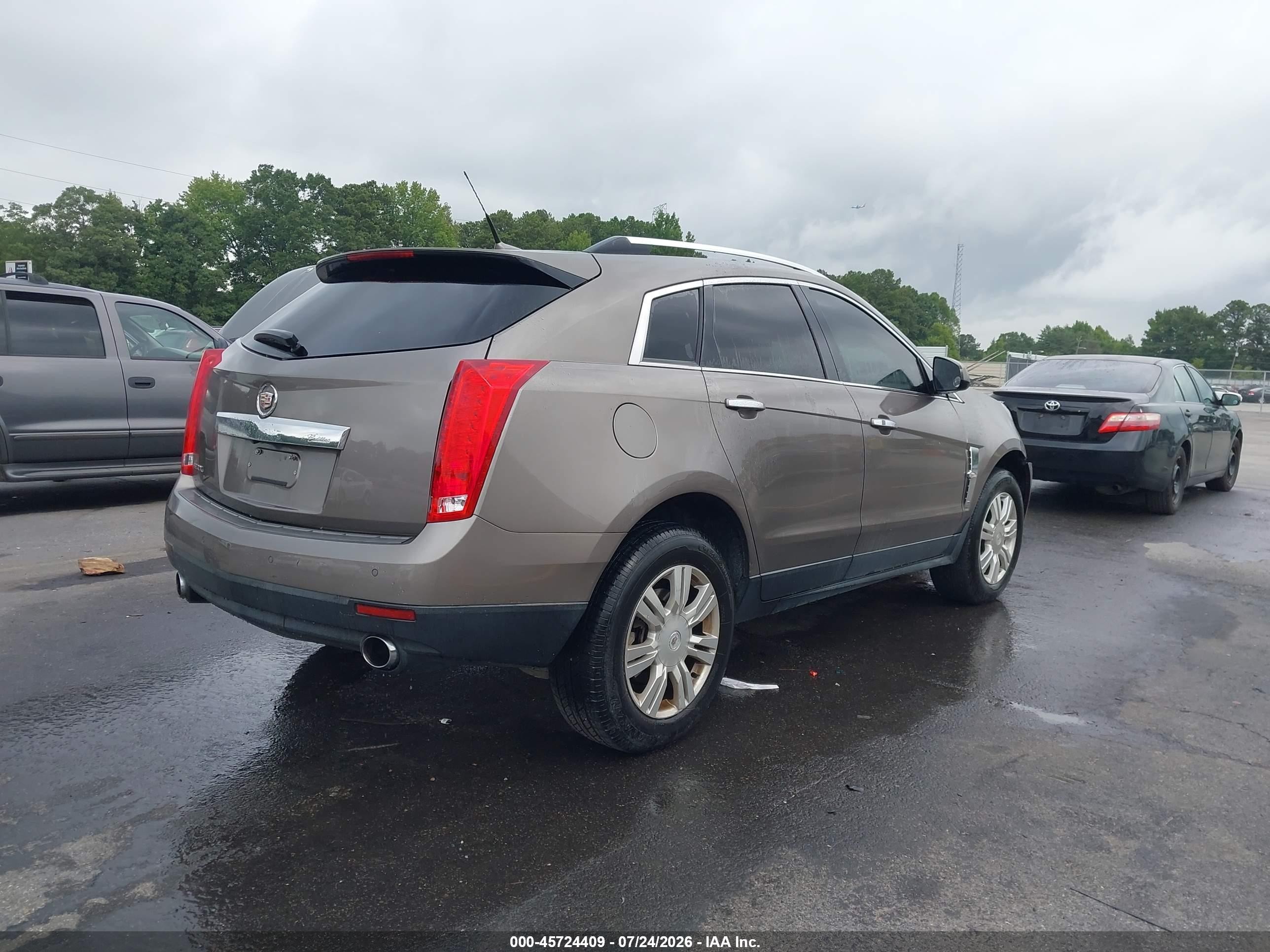 2011 Cadillac Srx Luxury Collection Brown vin: 3GYFNAEY1BS550121
