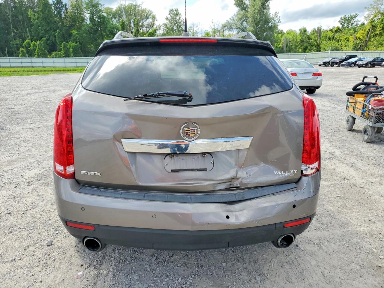 2011 Cadillac Srx Luxury Collection Gray vin: 3GYFNAEY1BS551978