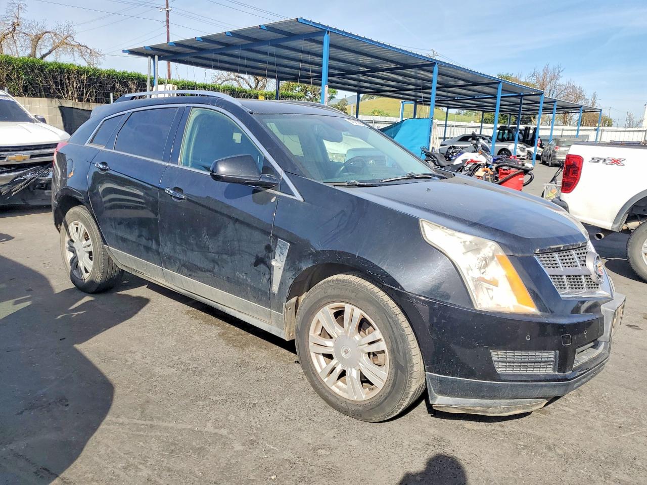 2011 Cadillac Srx Черный vin: 3GYFNAEY1BS555416