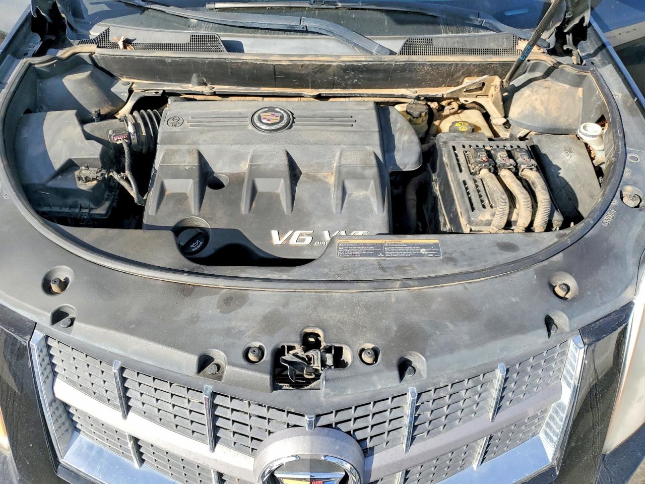 2011 Cadillac Srx Черный vin: 3GYFNAEY1BS555416