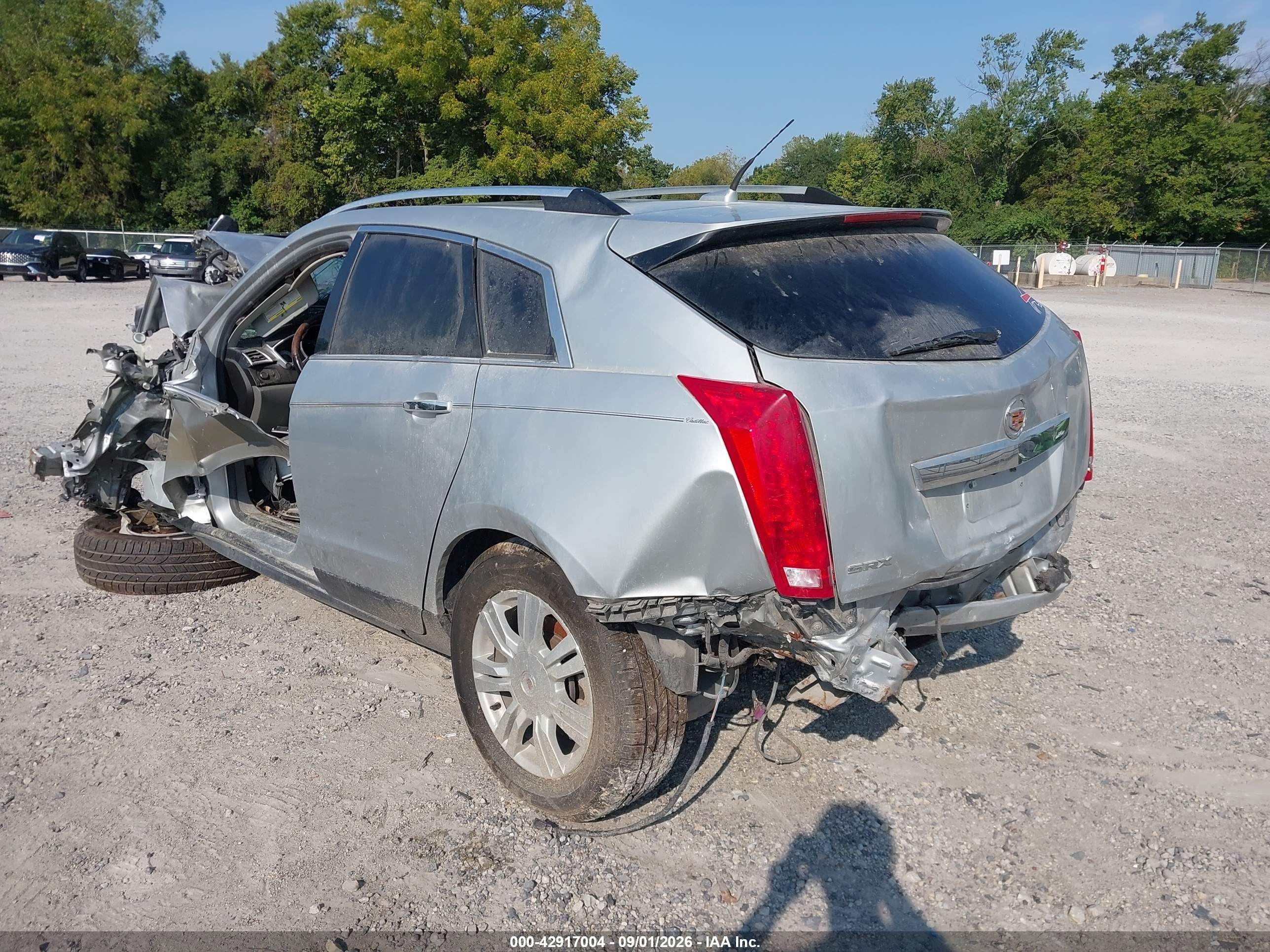 2011 Cadillac Srx Luxury Collection Silver vin: 3GYFNAEY1BS647805
