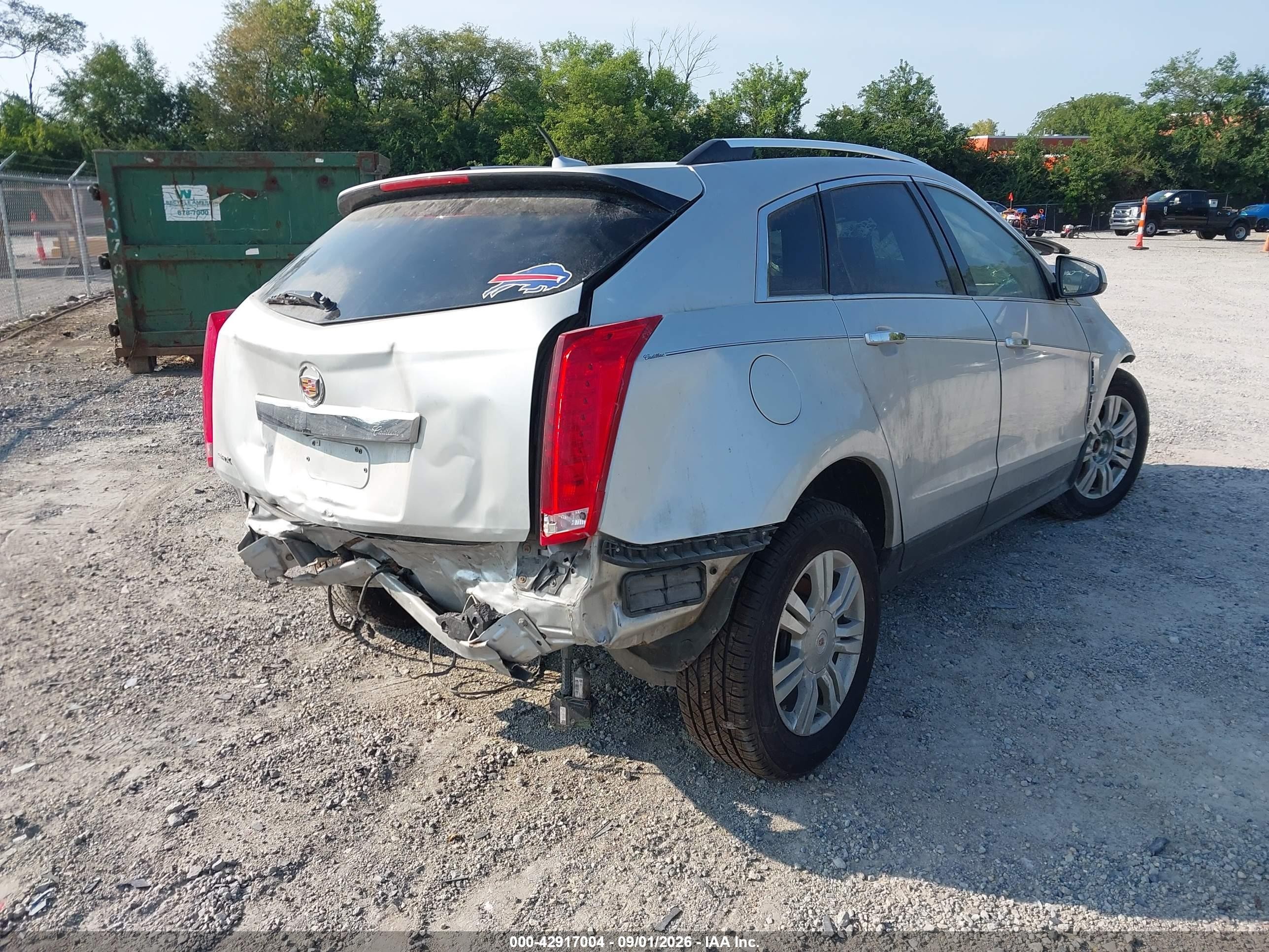 2011 Cadillac Srx Luxury Collection Silver vin: 3GYFNAEY1BS647805