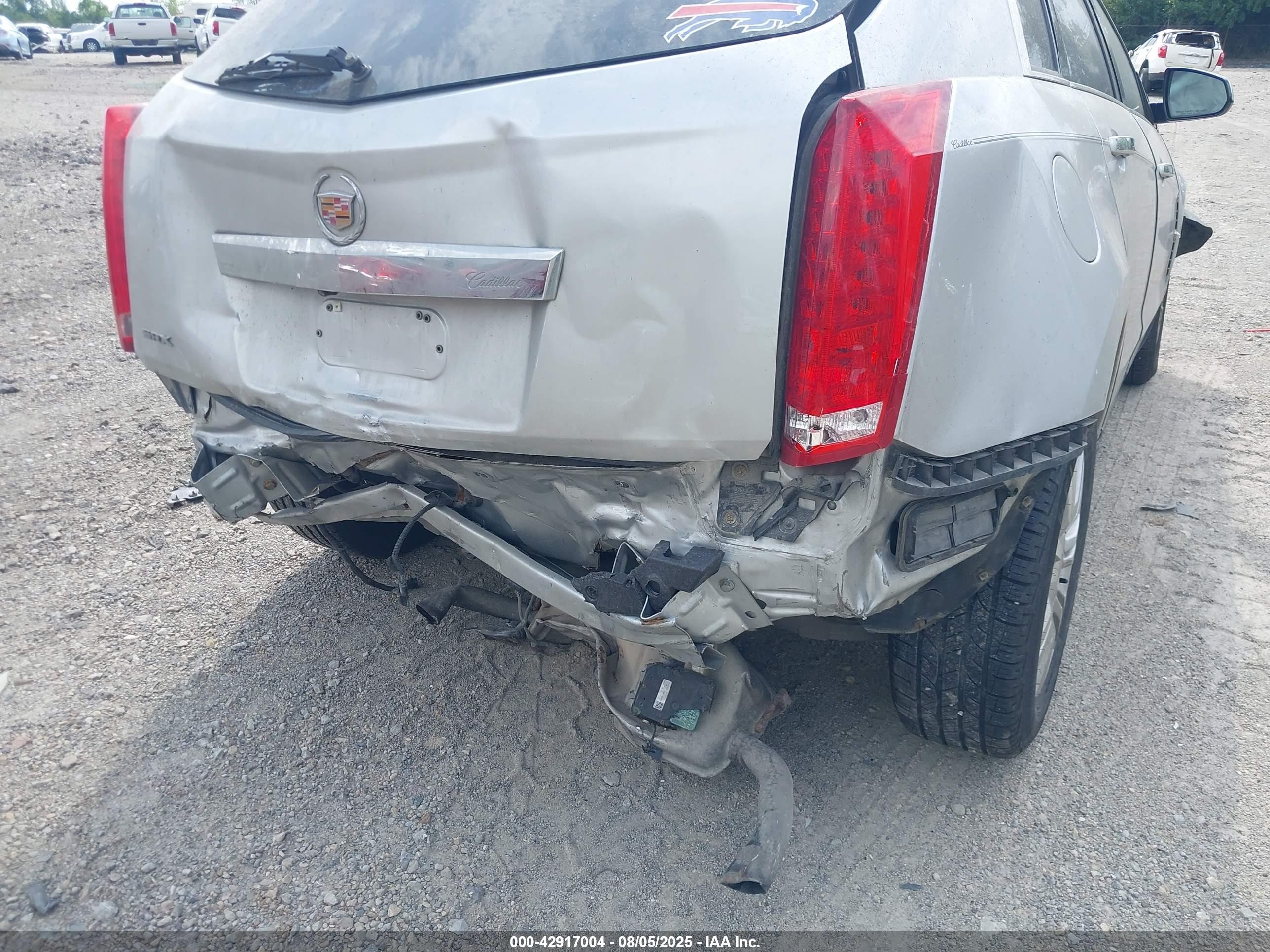 2011 Cadillac Srx Luxury Collection Silver vin: 3GYFNAEY1BS647805