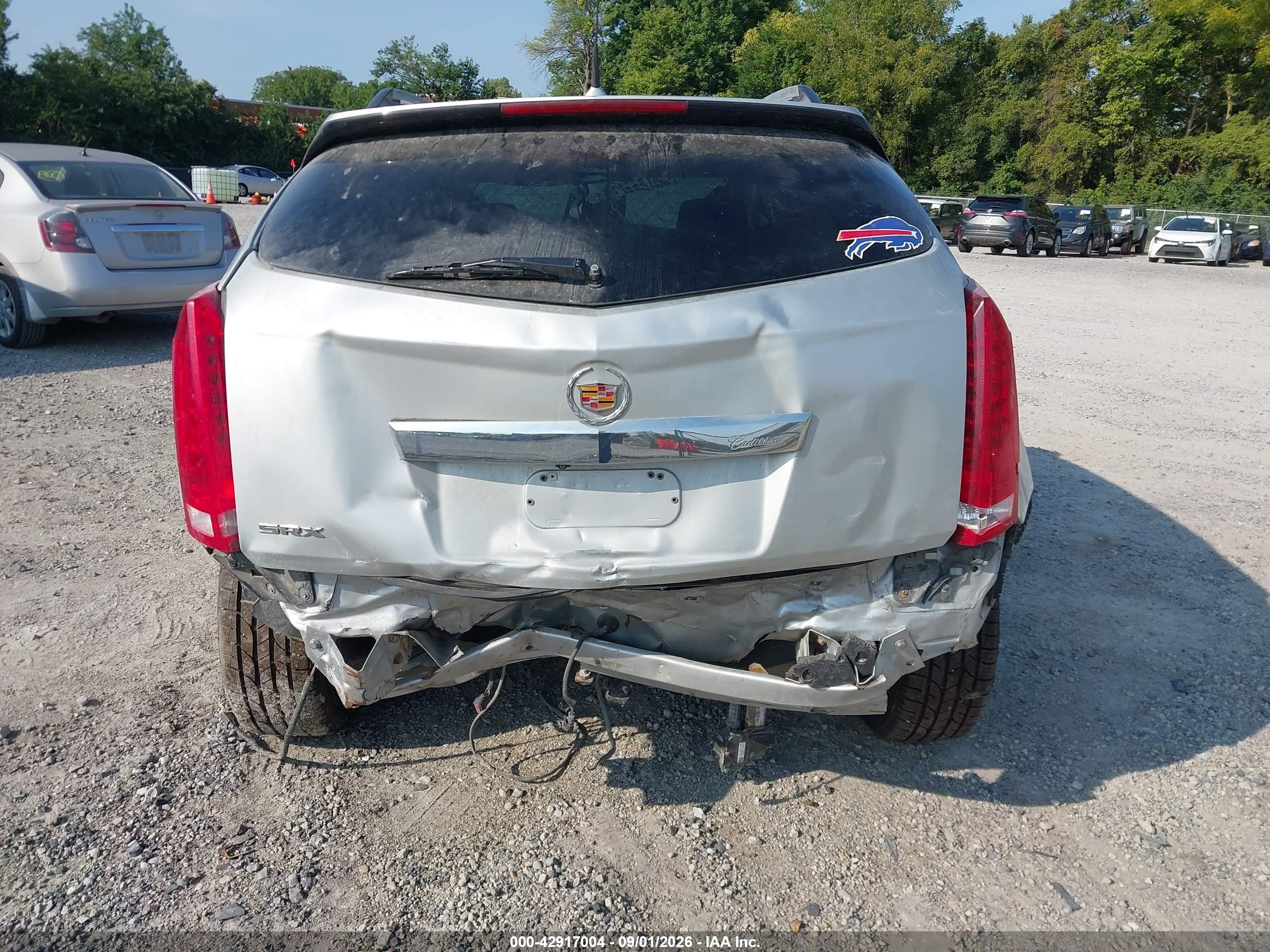 2011 Cadillac Srx Luxury Collection Silver vin: 3GYFNAEY1BS647805