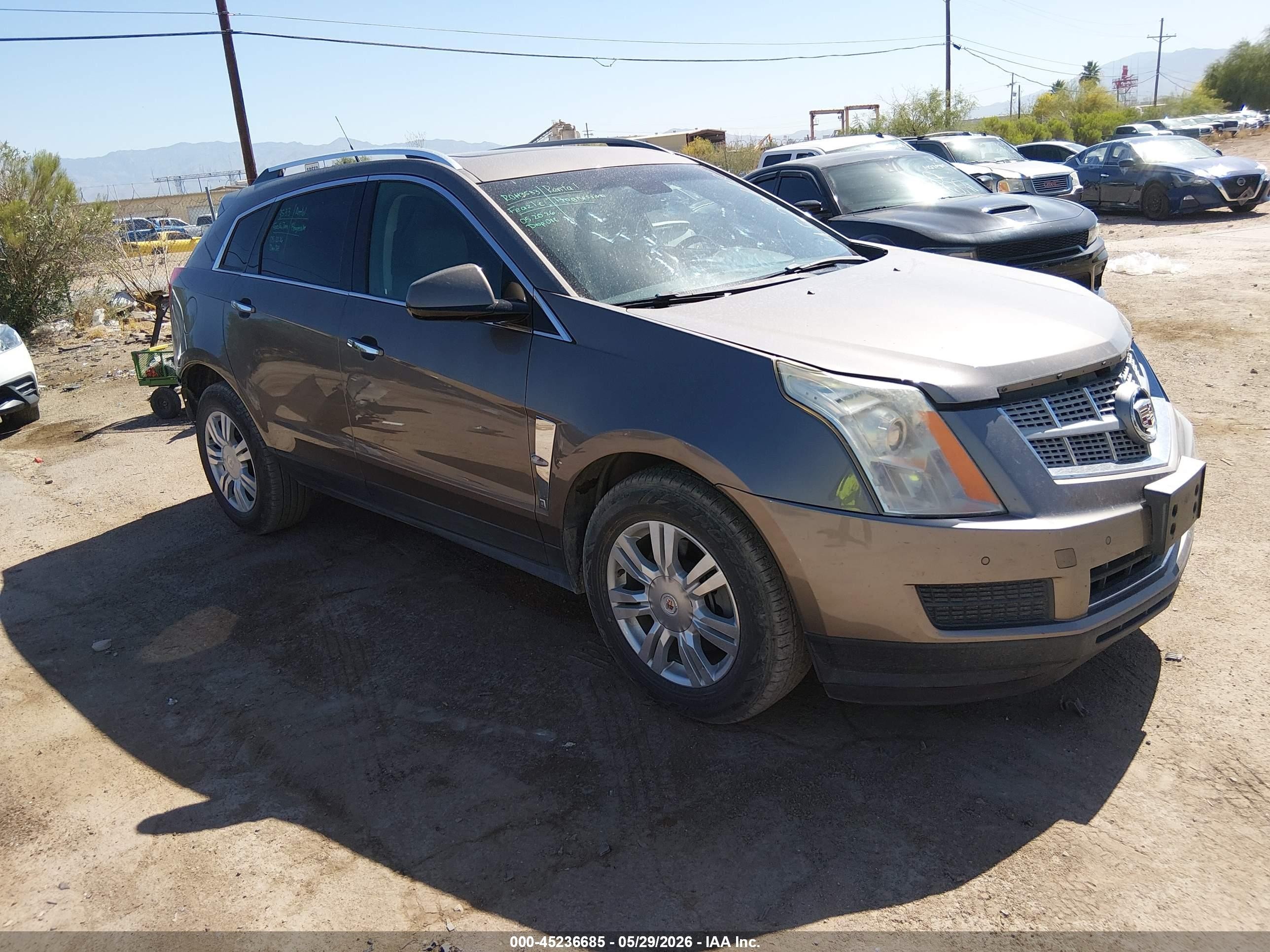 2011 Cadillac Srx Luxury Collection Beige vin: 3GYFNAEY1BS649084