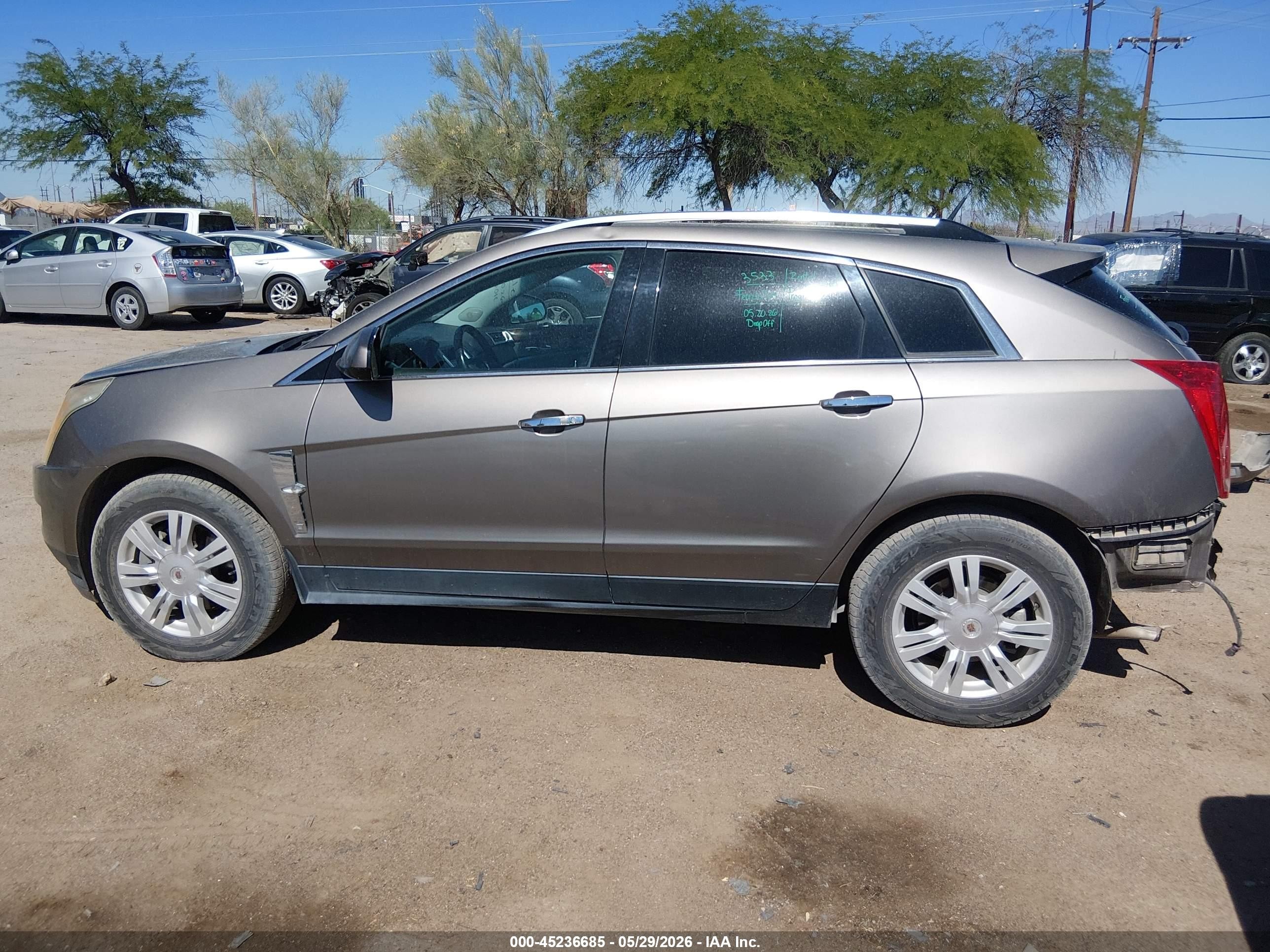 2011 Cadillac Srx Luxury Collection Beige vin: 3GYFNAEY1BS649084
