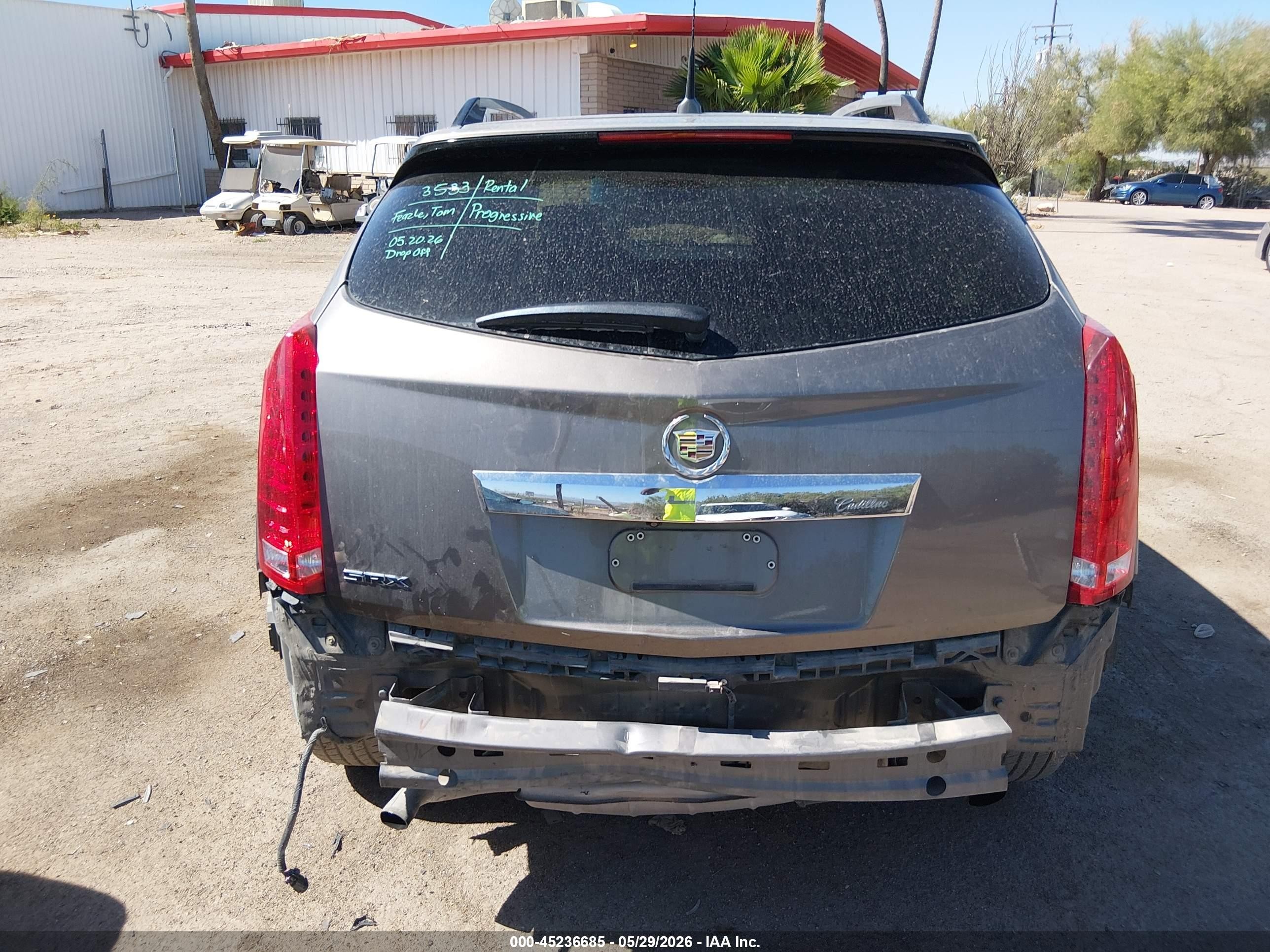 2011 Cadillac Srx Luxury Collection Beige vin: 3GYFNAEY1BS649084