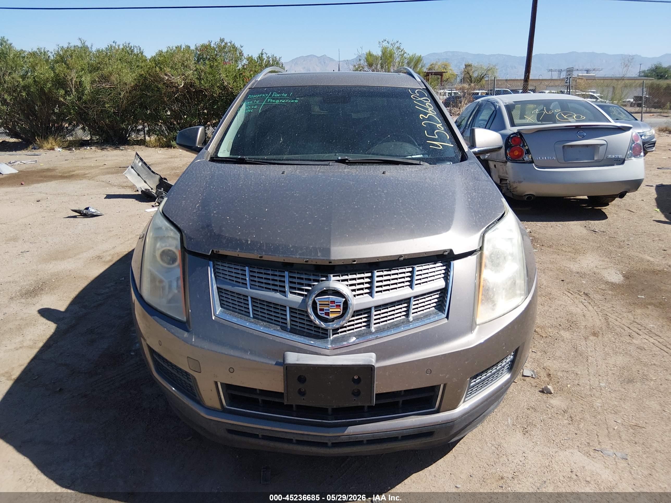 2011 Cadillac Srx Luxury Collection Beige vin: 3GYFNAEY1BS649084
