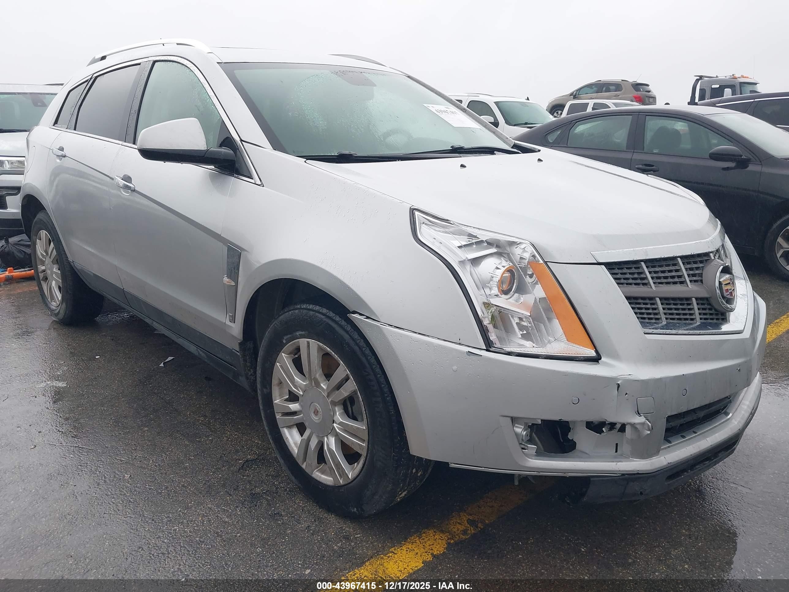 2011 Cadillac Srx Luxury Collection Silver vin: 3GYFNAEY1BS679282