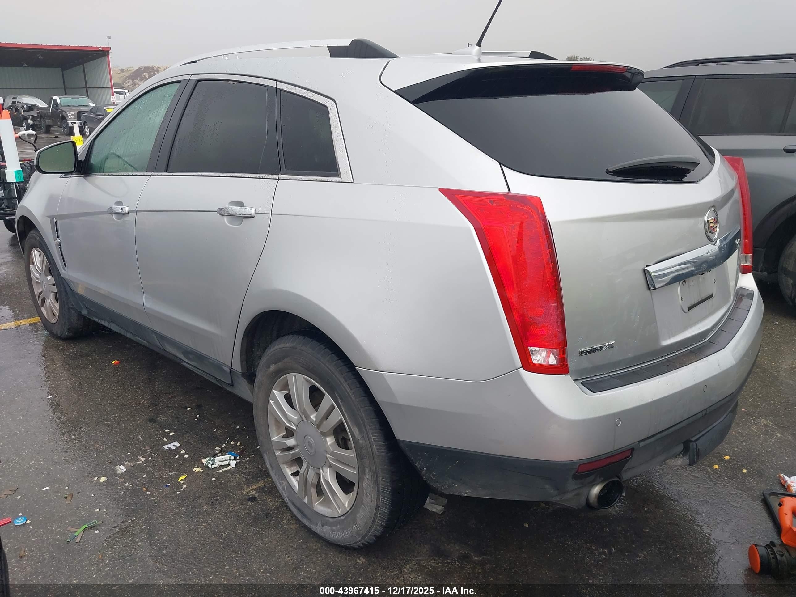 2011 Cadillac Srx Luxury Collection Silver vin: 3GYFNAEY1BS679282