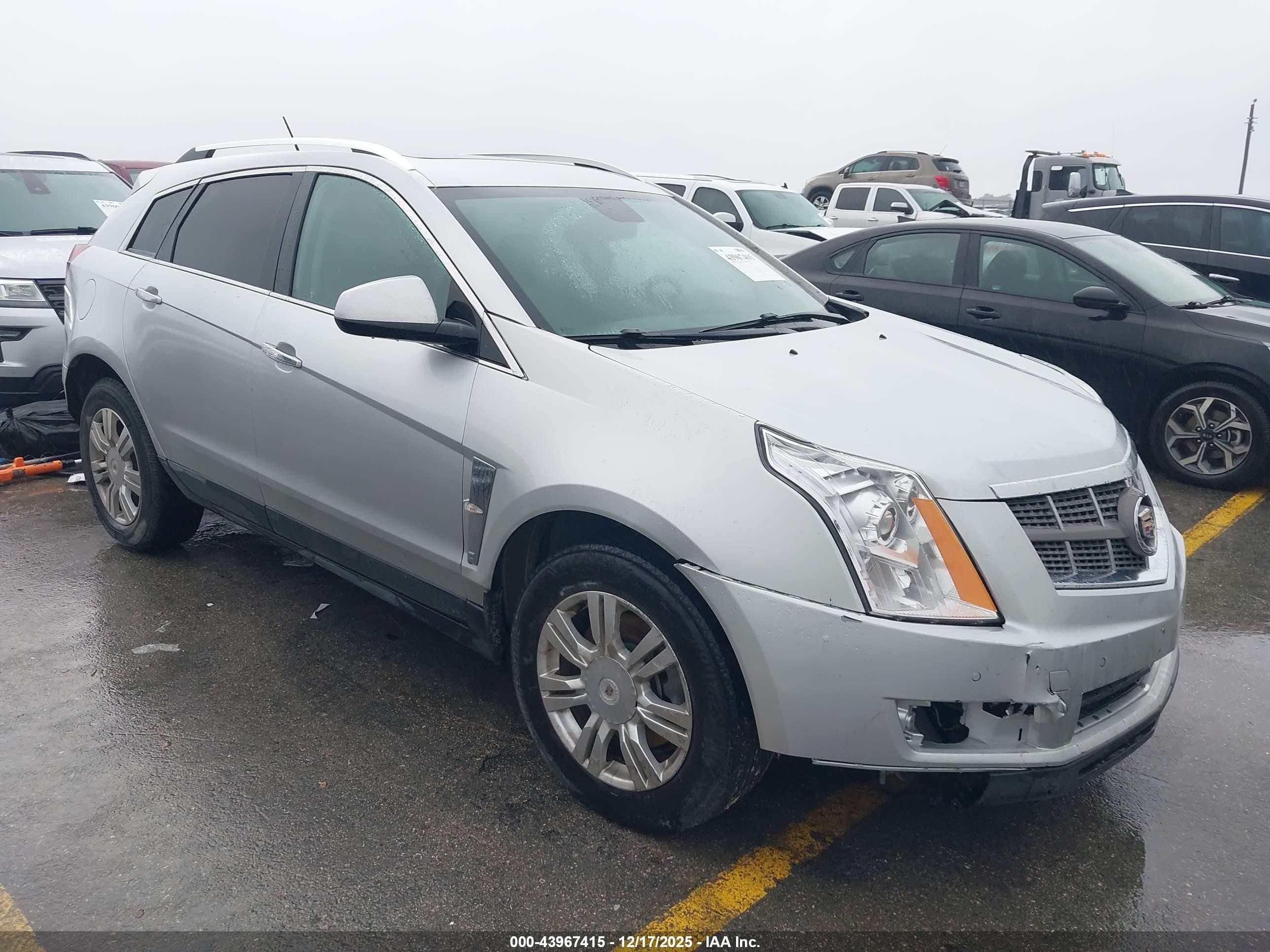 2011 Cadillac Srx Luxury Collection Silver vin: 3GYFNAEY1BS679282