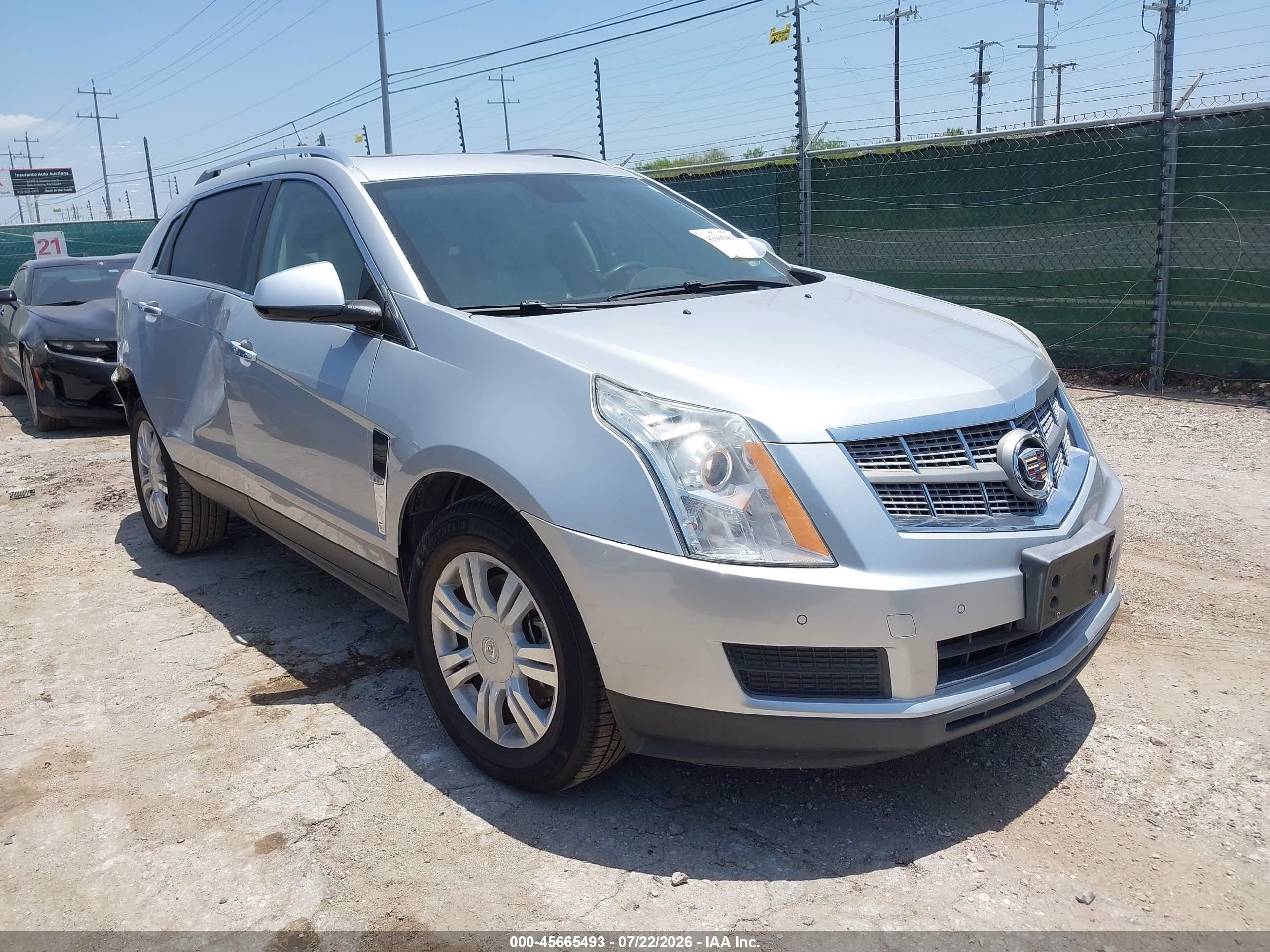 2010 Cadillac Srx Luxury Collection Silver vin: 3GYFNAEY2AS543919