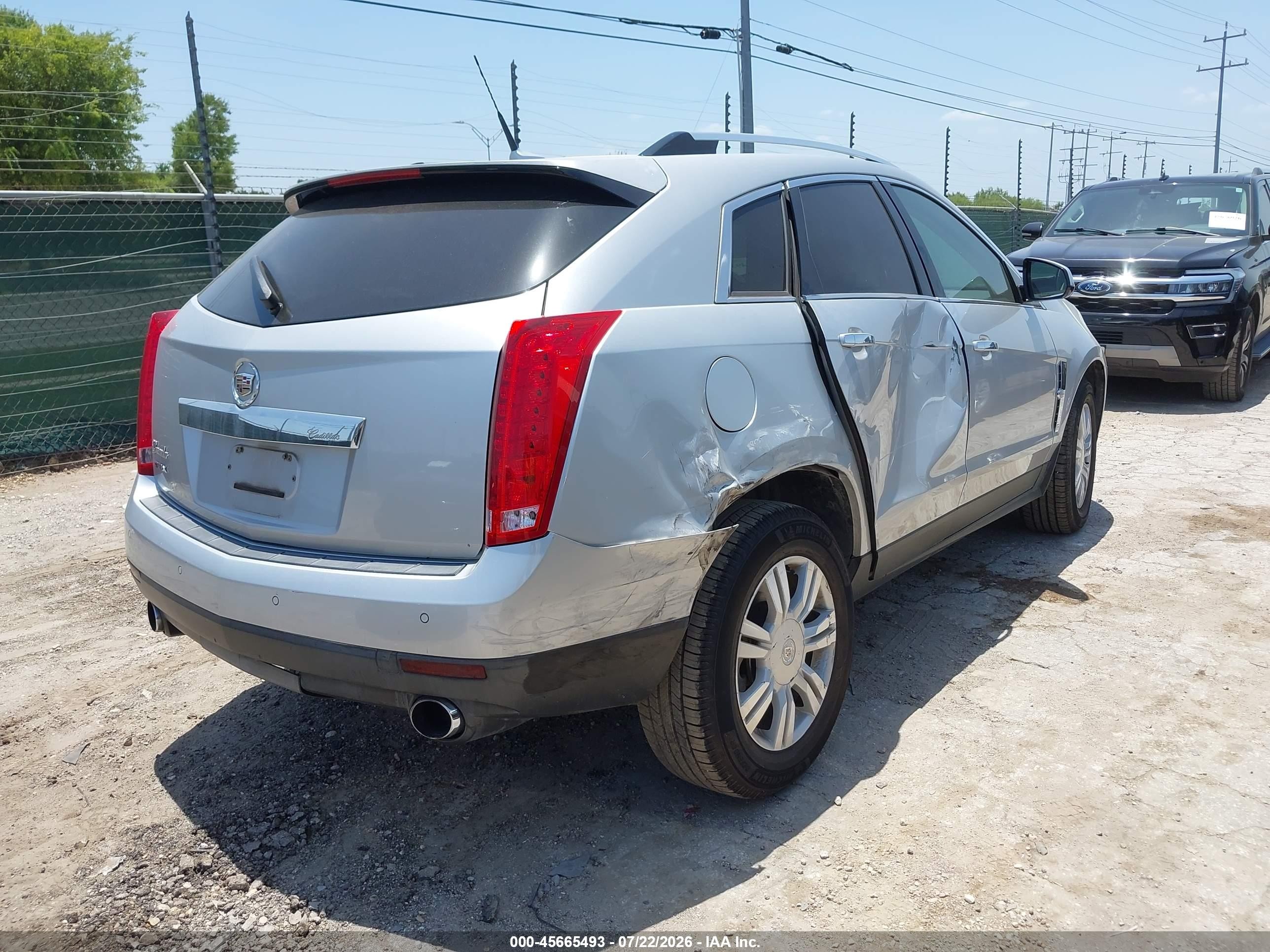 2010 Cadillac Srx Luxury Collection Silver vin: 3GYFNAEY2AS543919