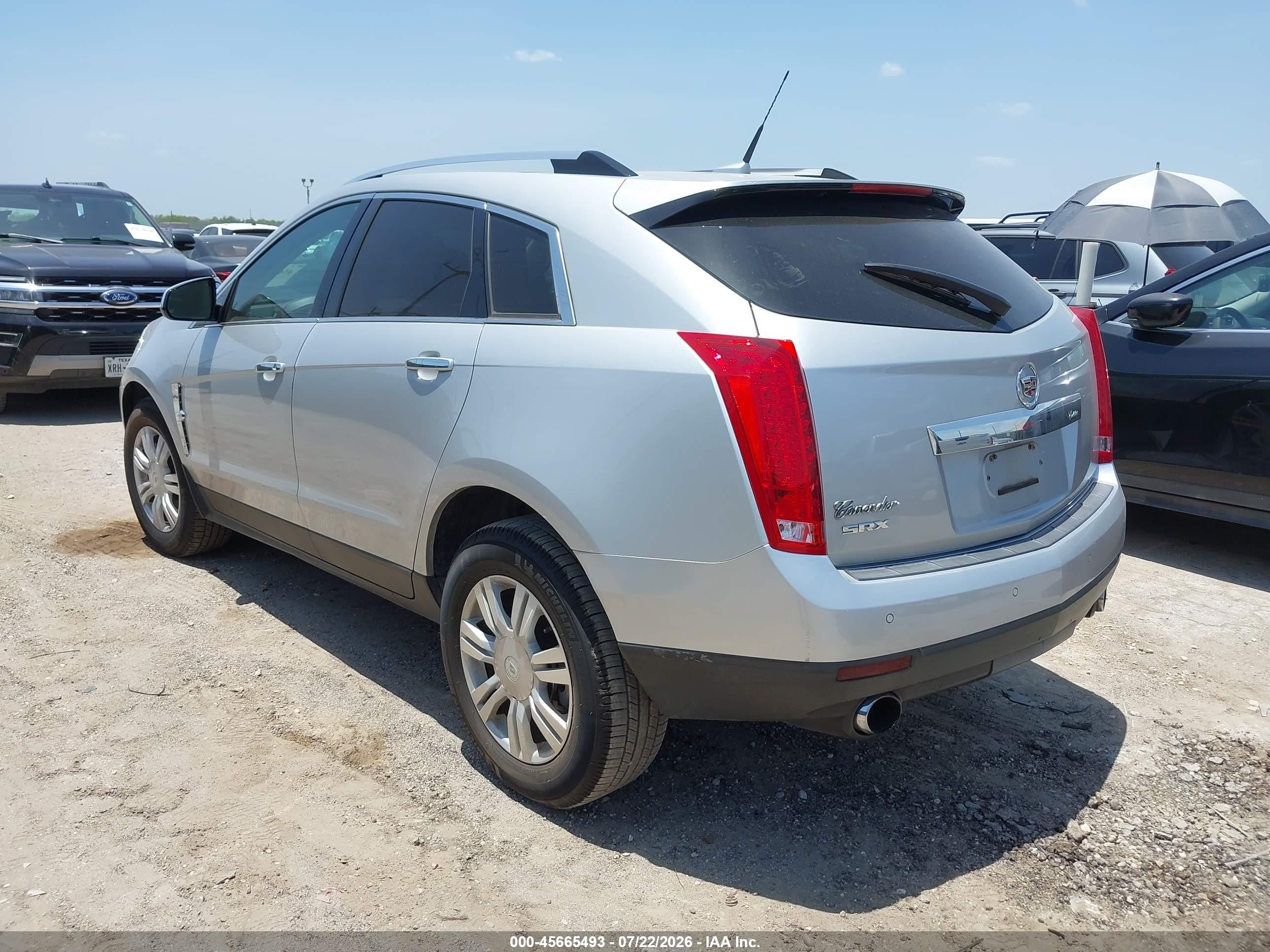 2010 Cadillac Srx Luxury Collection Silver vin: 3GYFNAEY2AS543919