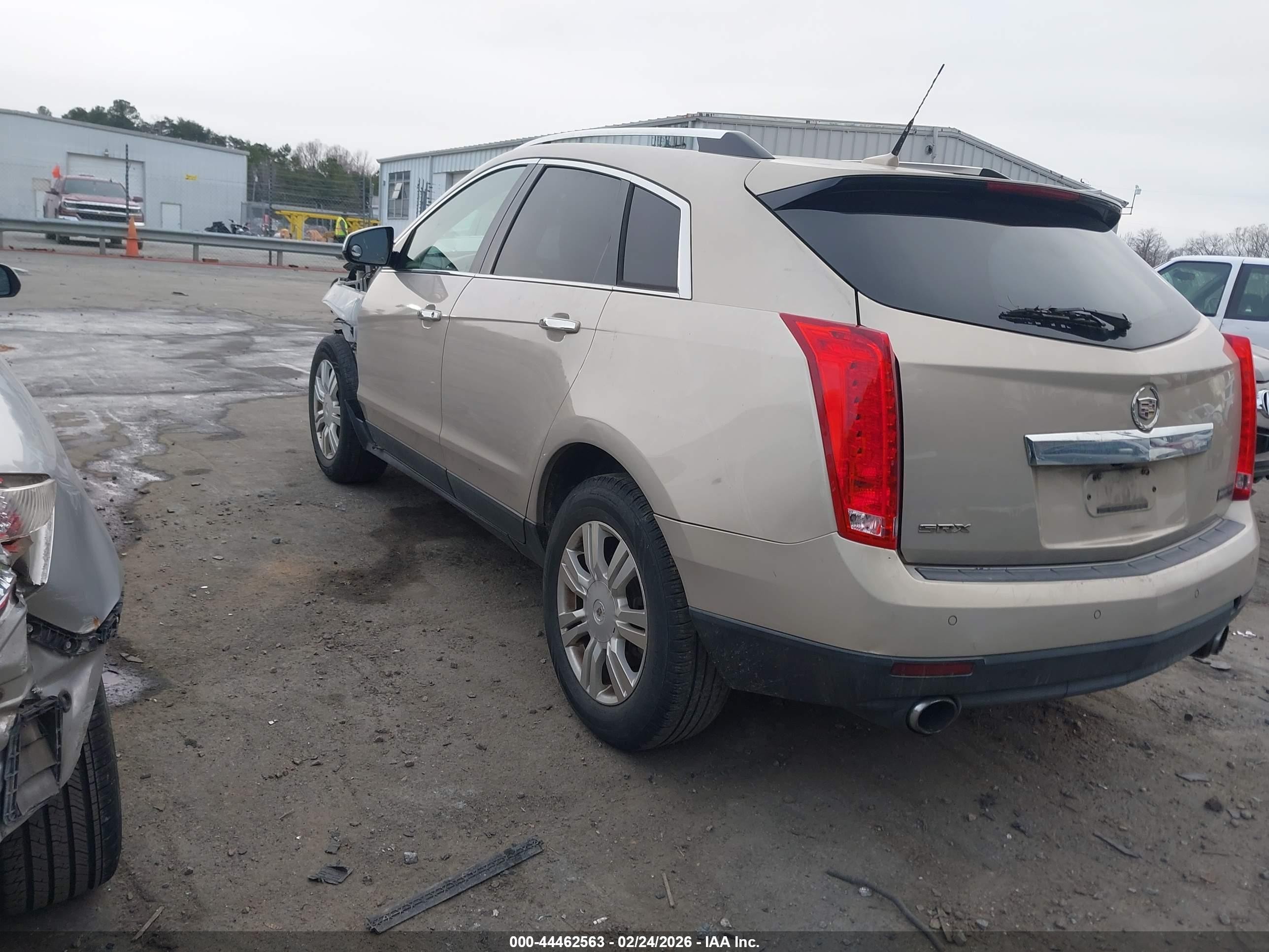 2010 Cadillac Srx Luxury Collection Белый vin: 3GYFNAEY2AS556184