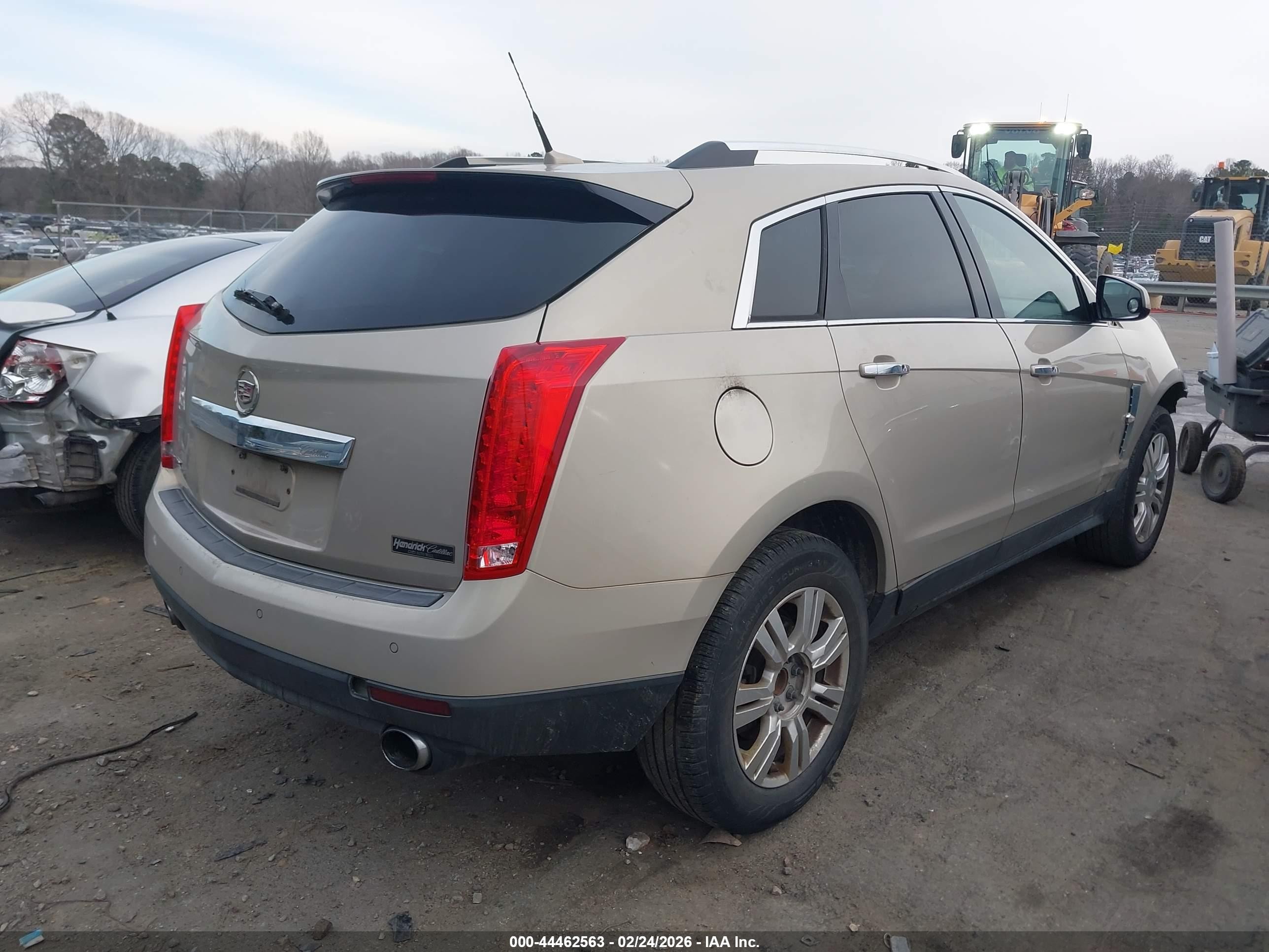 2010 Cadillac Srx Luxury Collection Белый vin: 3GYFNAEY2AS556184